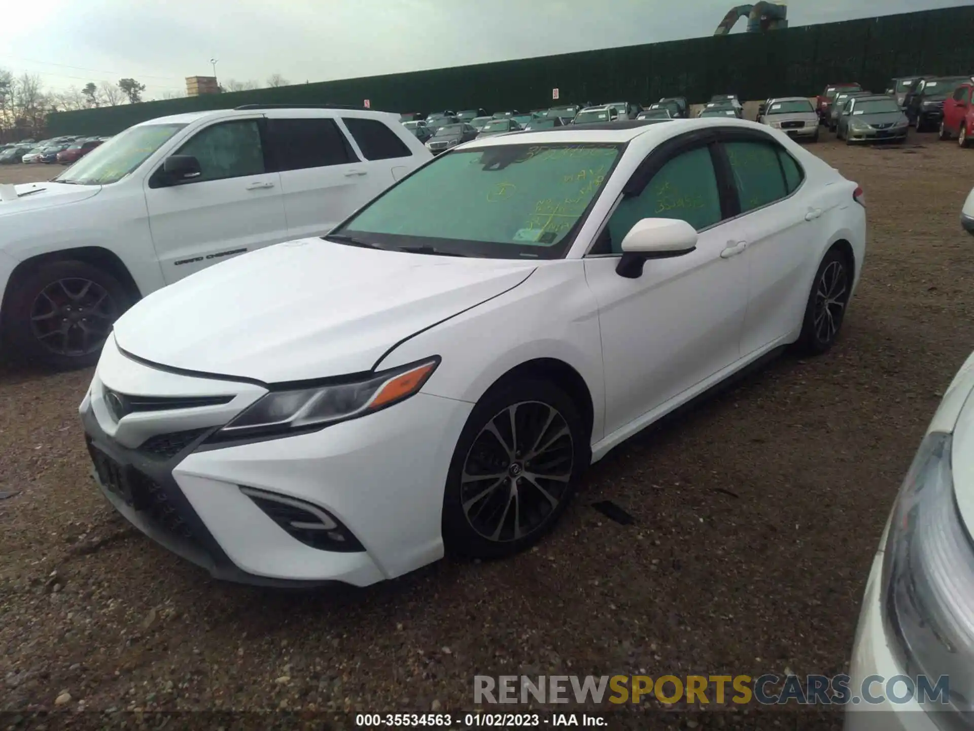 2 Photograph of a damaged car 4T1B11HK9KU276234 TOYOTA CAMRY 2019