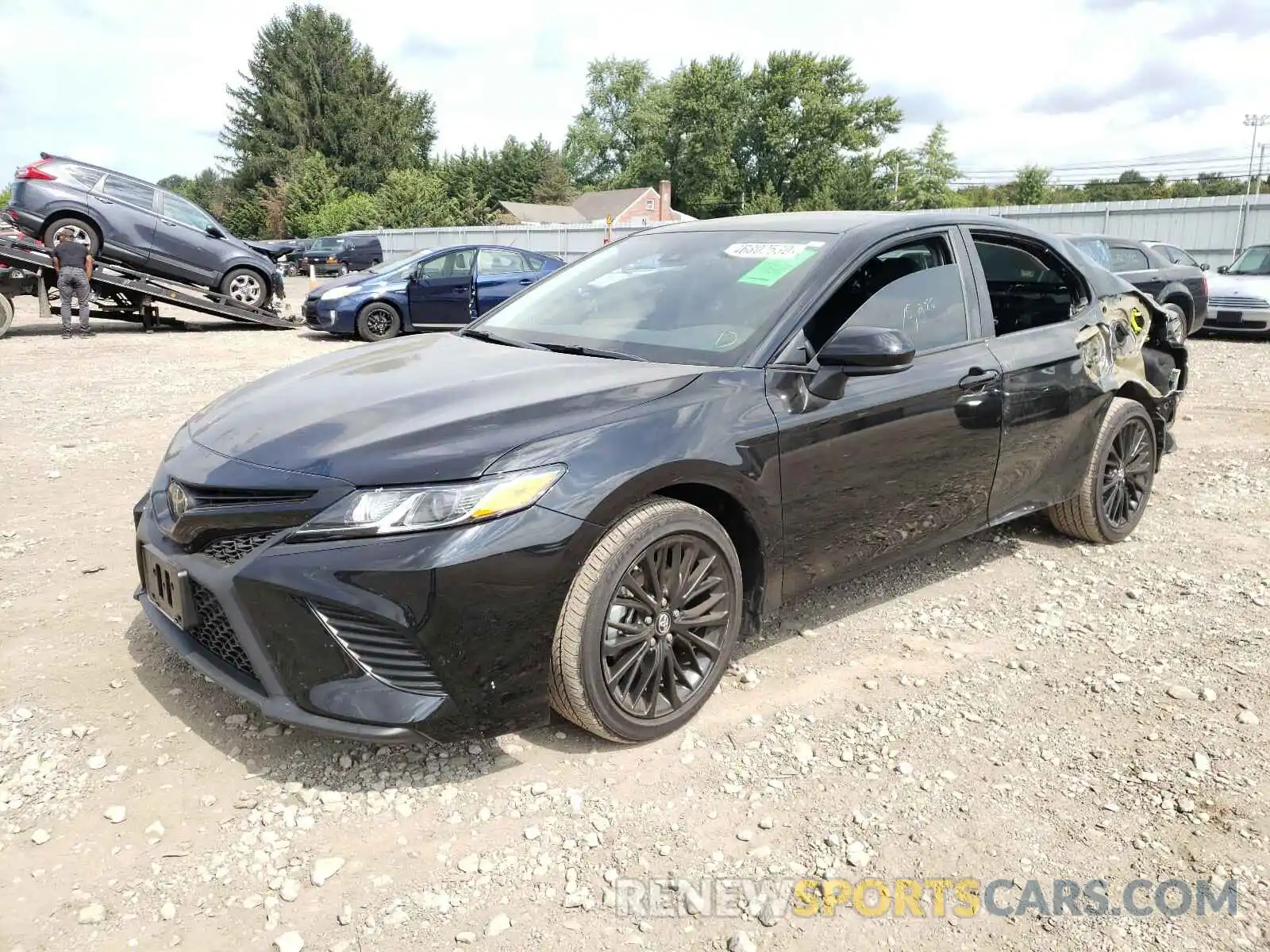 2 Photograph of a damaged car 4T1B11HK9KU278582 TOYOTA CAMRY 2019