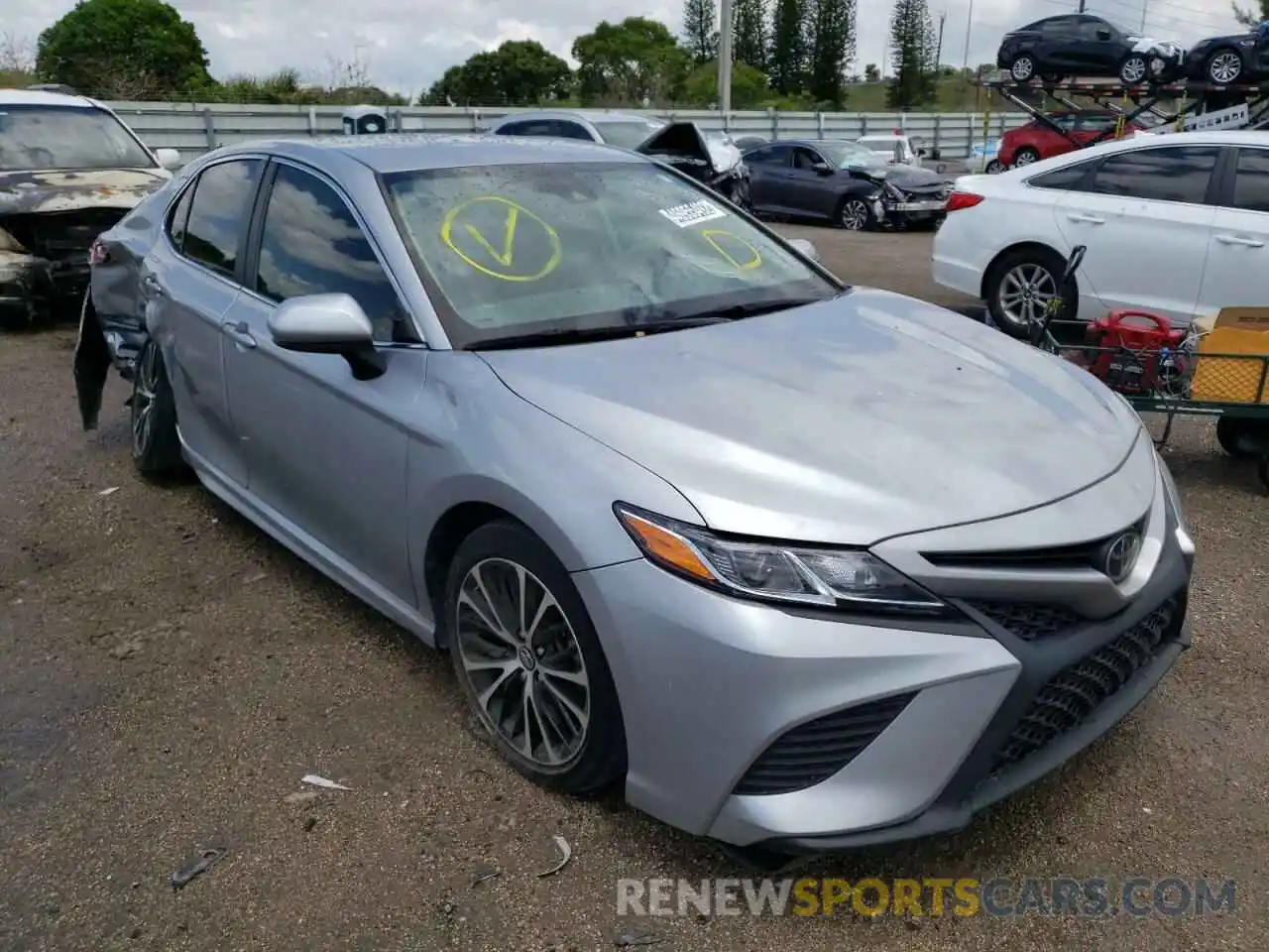 1 Photograph of a damaged car 4T1B11HK9KU279389 TOYOTA CAMRY 2019