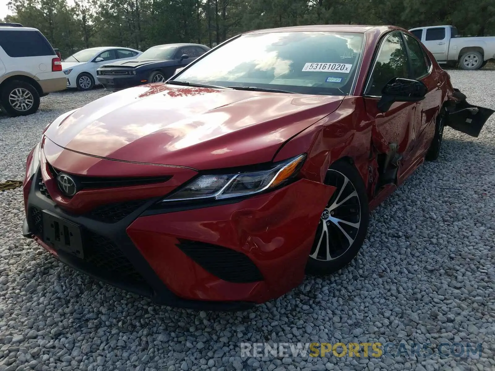 2 Photograph of a damaged car 4T1B11HK9KU280333 TOYOTA CAMRY 2019