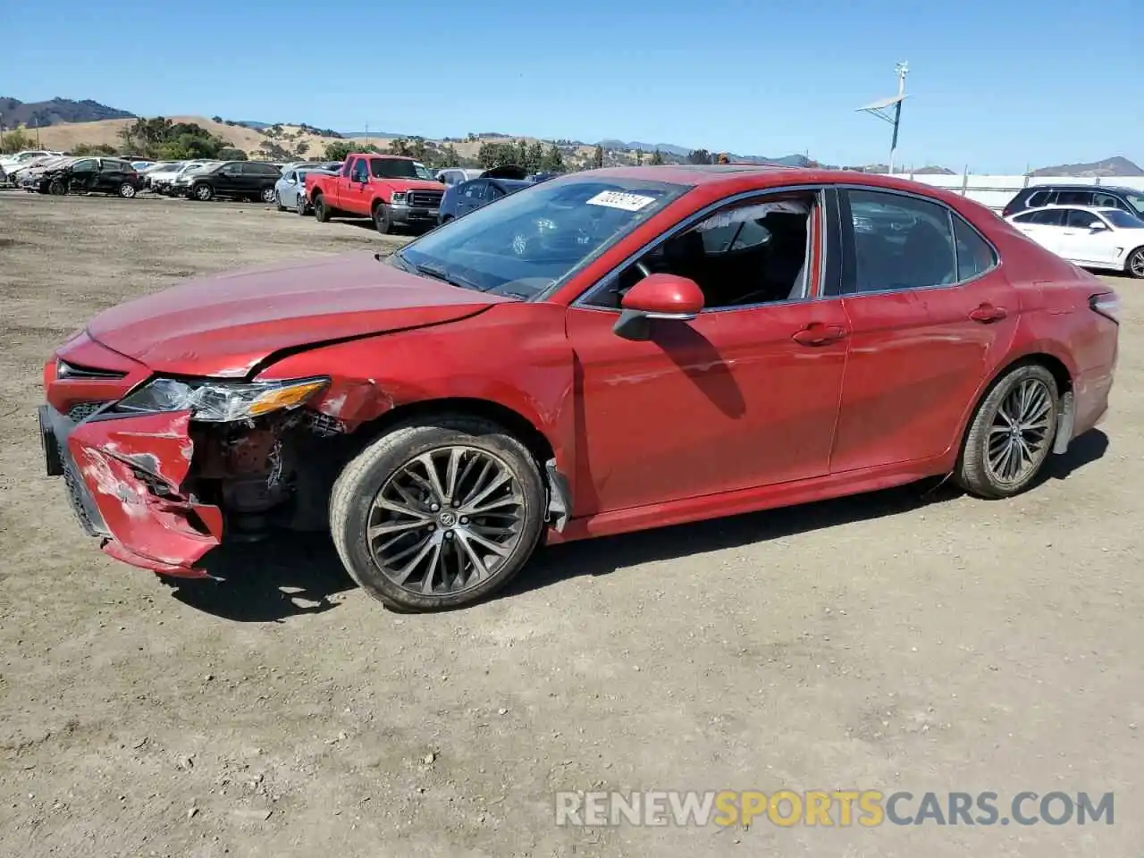 1 Photograph of a damaged car 4T1B11HK9KU280574 TOYOTA CAMRY 2019