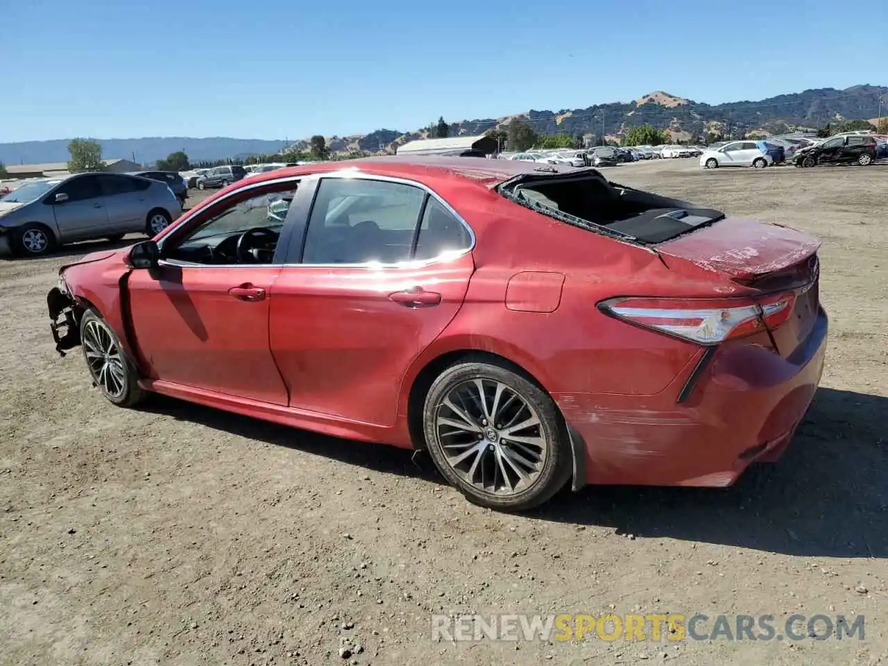 2 Photograph of a damaged car 4T1B11HK9KU280574 TOYOTA CAMRY 2019