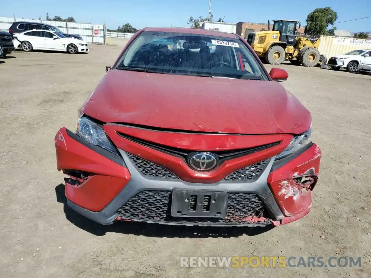 5 Photograph of a damaged car 4T1B11HK9KU280574 TOYOTA CAMRY 2019