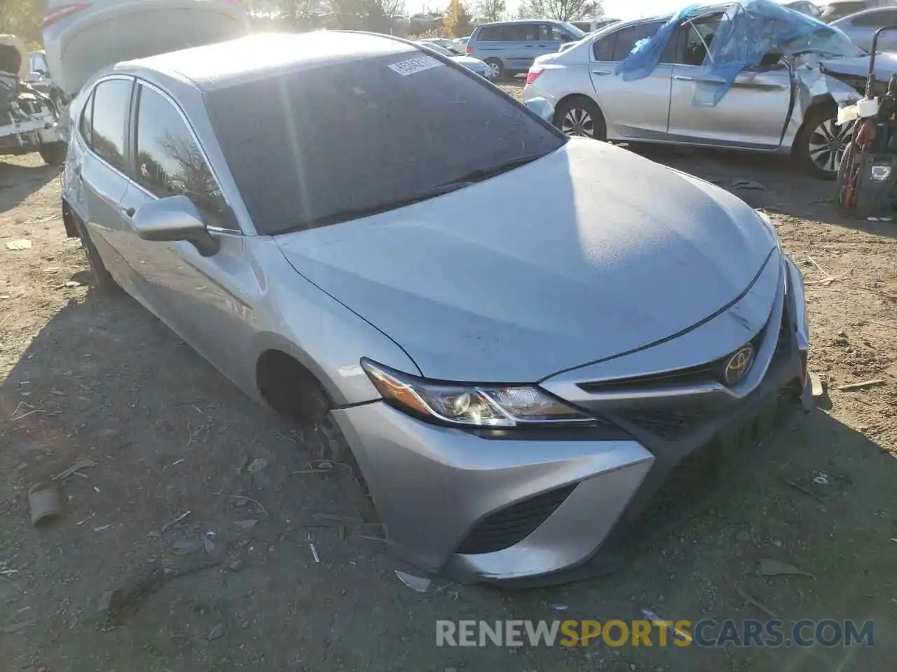 1 Photograph of a damaged car 4T1B11HK9KU281370 TOYOTA CAMRY 2019