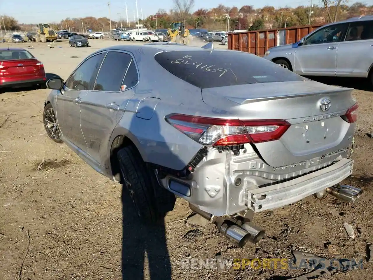 3 Photograph of a damaged car 4T1B11HK9KU281370 TOYOTA CAMRY 2019