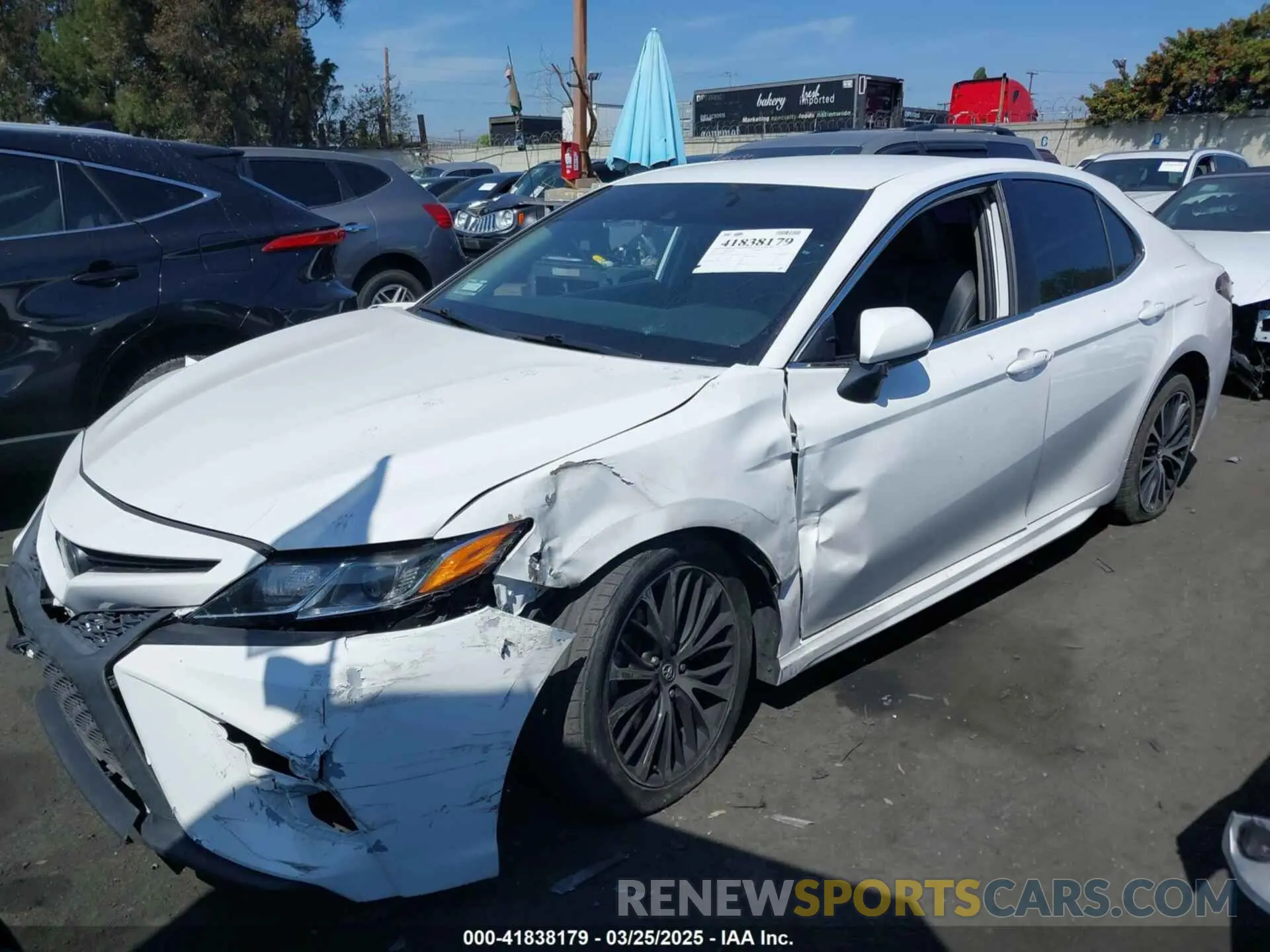 2 Photograph of a damaged car 4T1B11HK9KU281711 TOYOTA CAMRY 2019