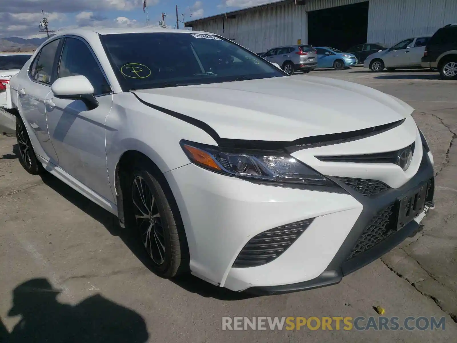 1 Photograph of a damaged car 4T1B11HK9KU282695 TOYOTA CAMRY 2019