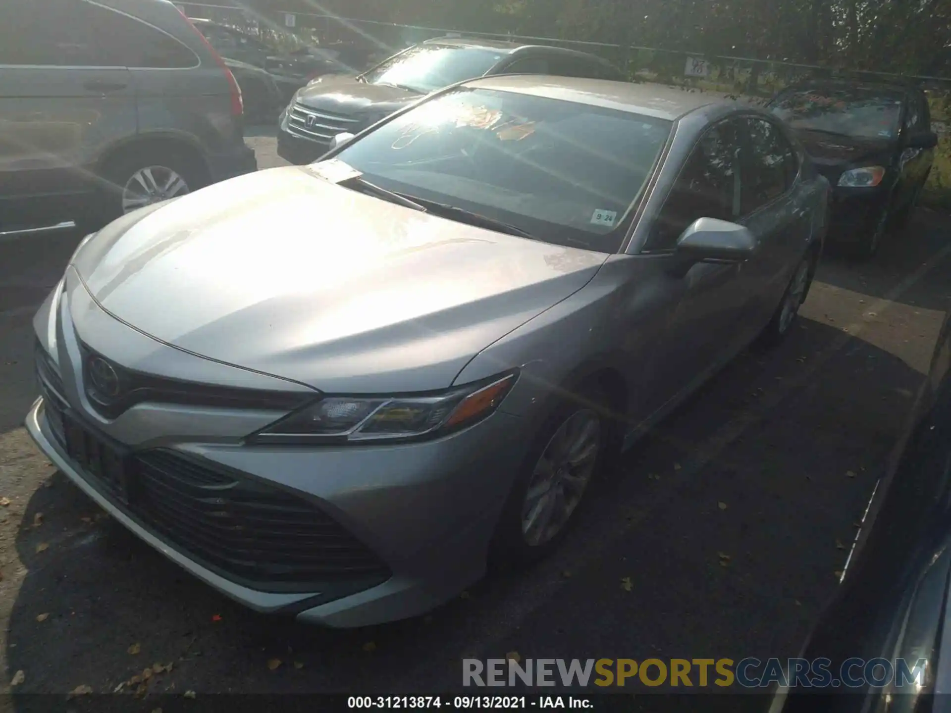 2 Photograph of a damaged car 4T1B11HK9KU285032 TOYOTA CAMRY 2019