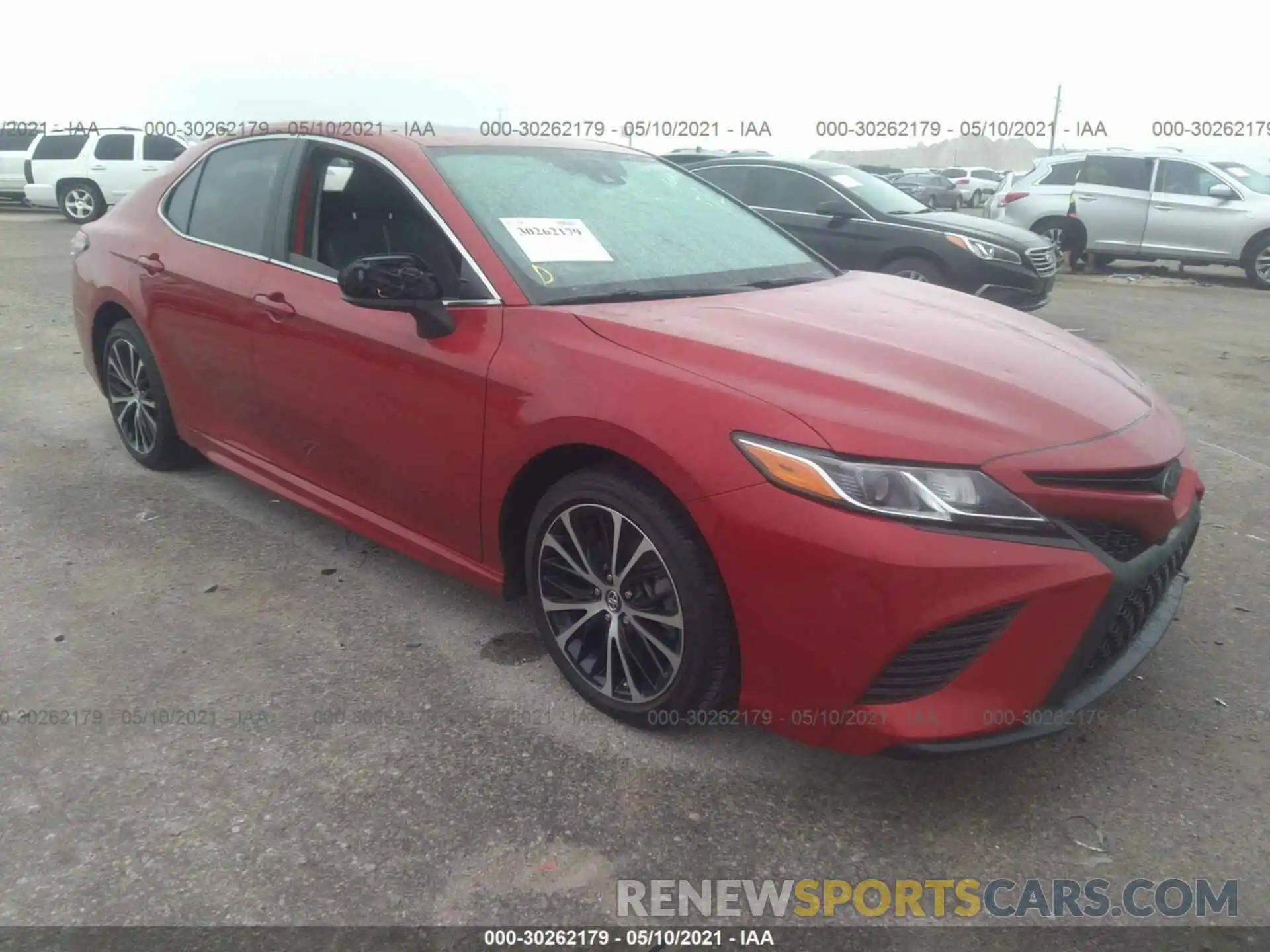 1 Photograph of a damaged car 4T1B11HK9KU285368 TOYOTA CAMRY 2019