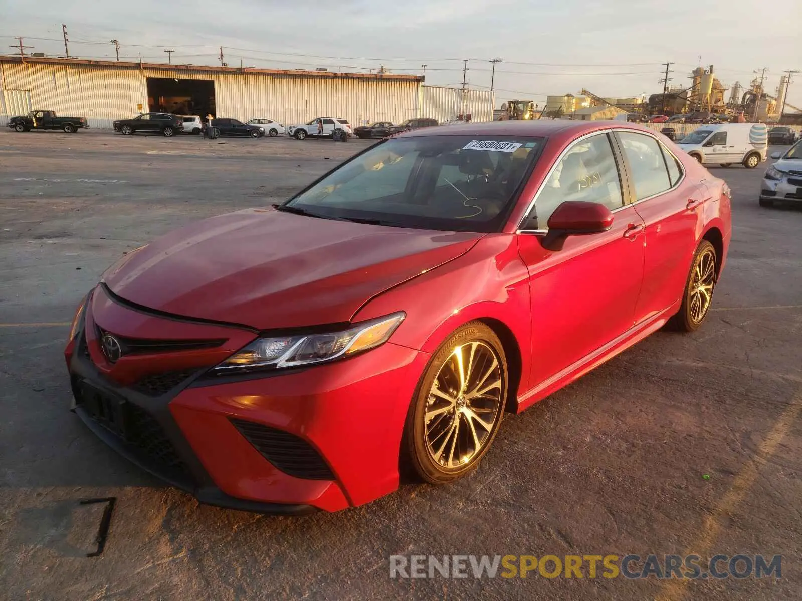 2 Photograph of a damaged car 4T1B11HK9KU285452 TOYOTA CAMRY 2019