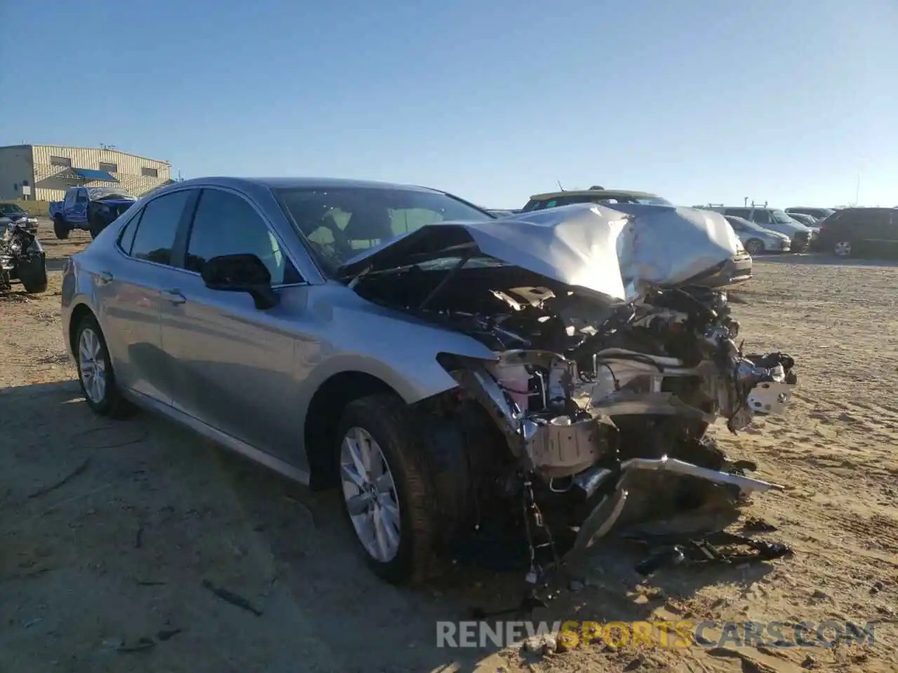 1 Photograph of a damaged car 4T1B11HK9KU286956 TOYOTA CAMRY 2019