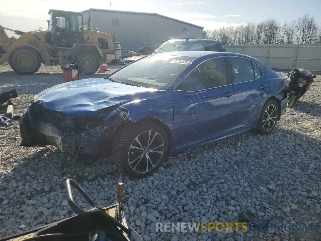 1 Photograph of a damaged car 4T1B11HK9KU291638 TOYOTA CAMRY 2019