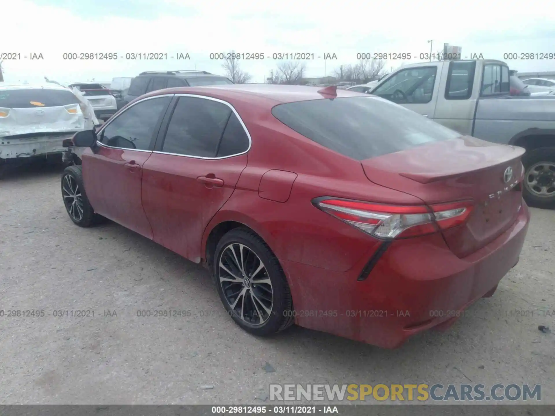 3 Photograph of a damaged car 4T1B11HK9KU293602 TOYOTA CAMRY 2019