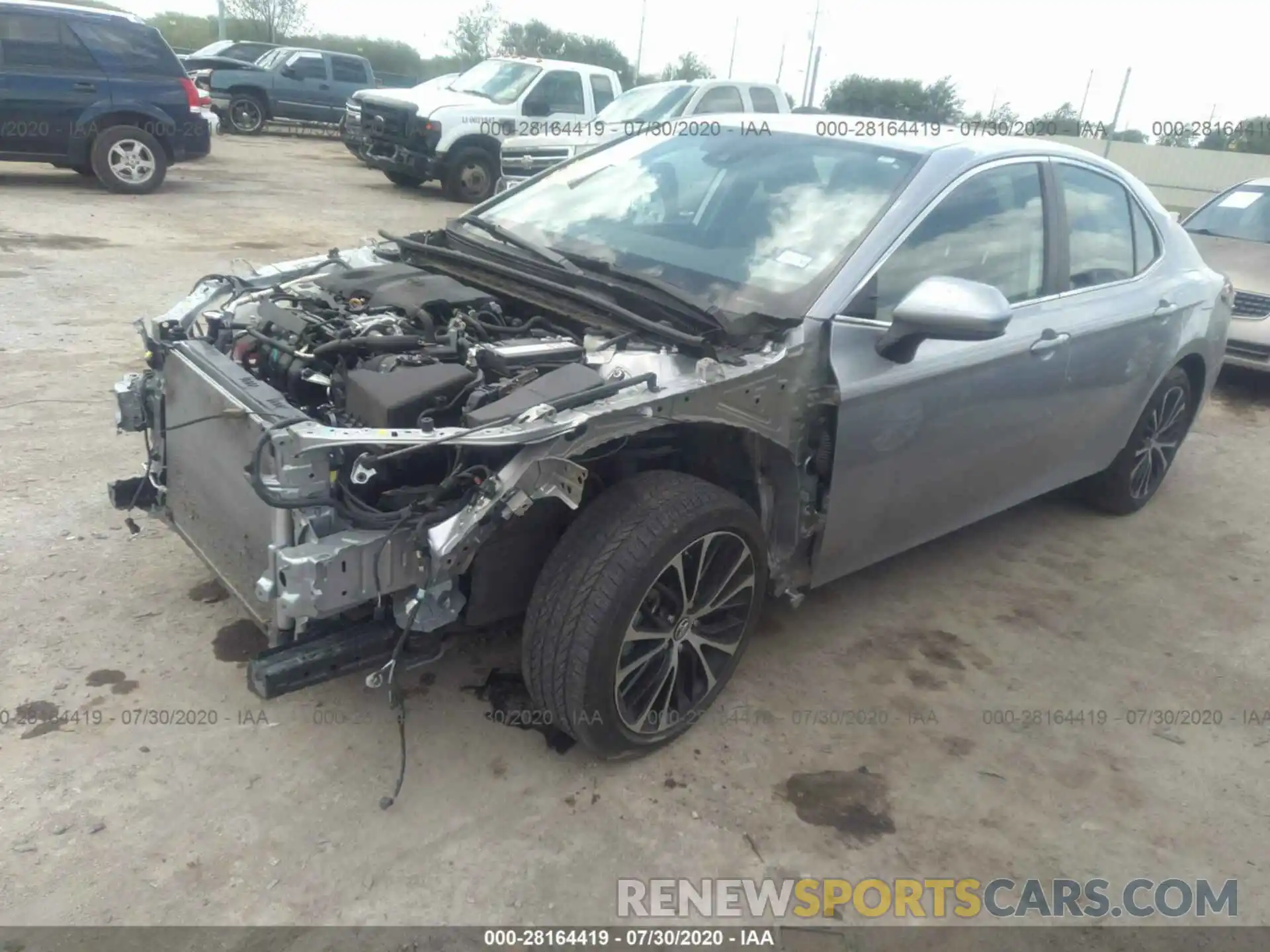 2 Photograph of a damaged car 4T1B11HK9KU686936 TOYOTA CAMRY 2019