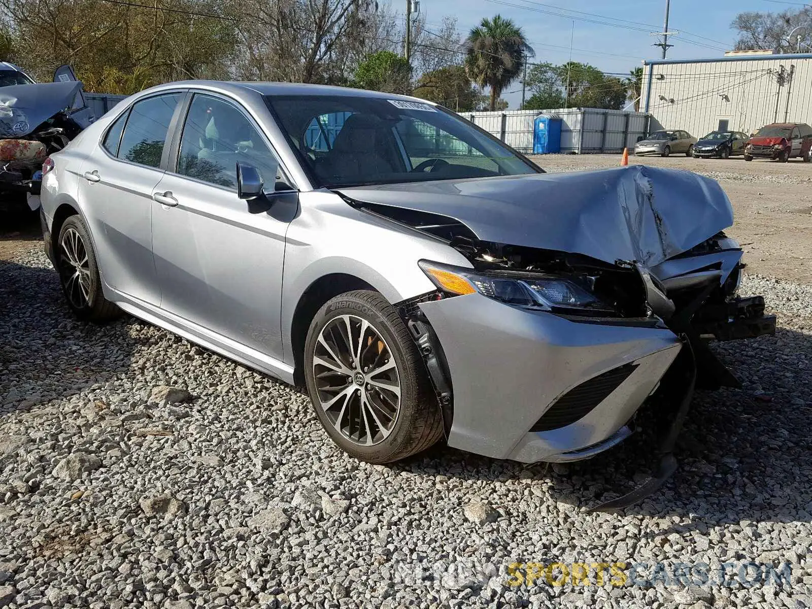 1 Photograph of a damaged car 4T1B11HK9KU689982 TOYOTA CAMRY 2019
