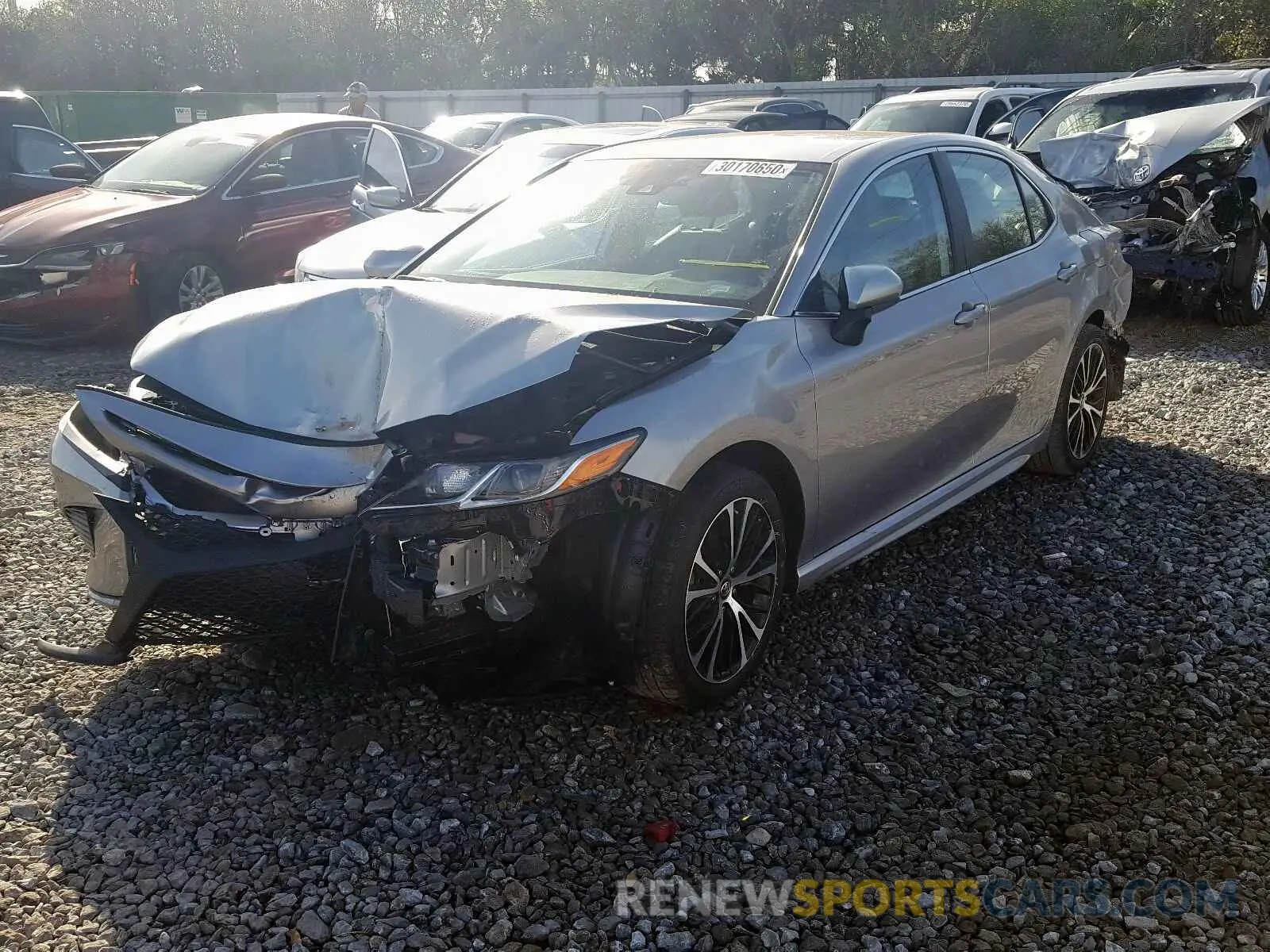 2 Photograph of a damaged car 4T1B11HK9KU689982 TOYOTA CAMRY 2019