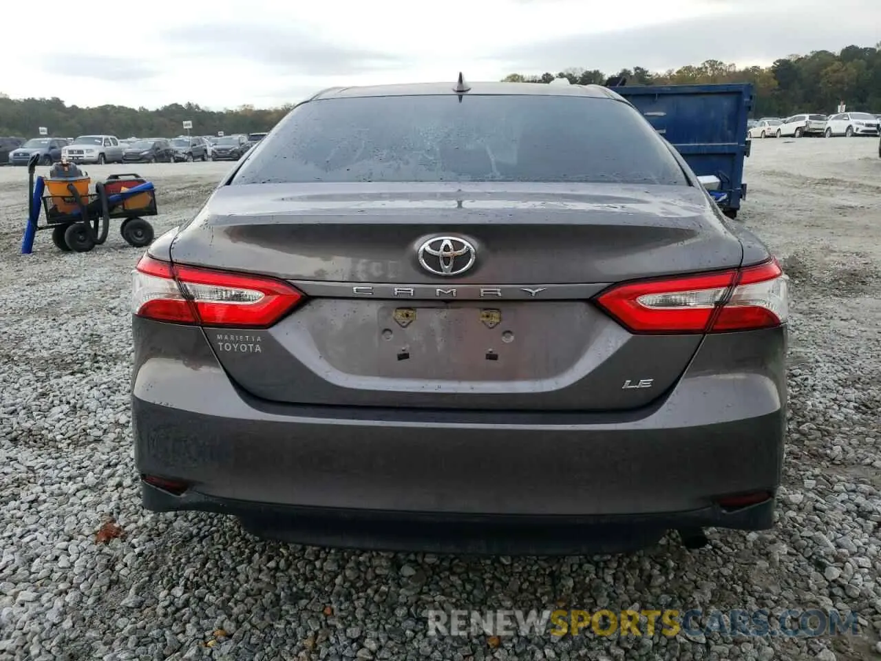 6 Photograph of a damaged car 4T1B11HK9KU695233 TOYOTA CAMRY 2019