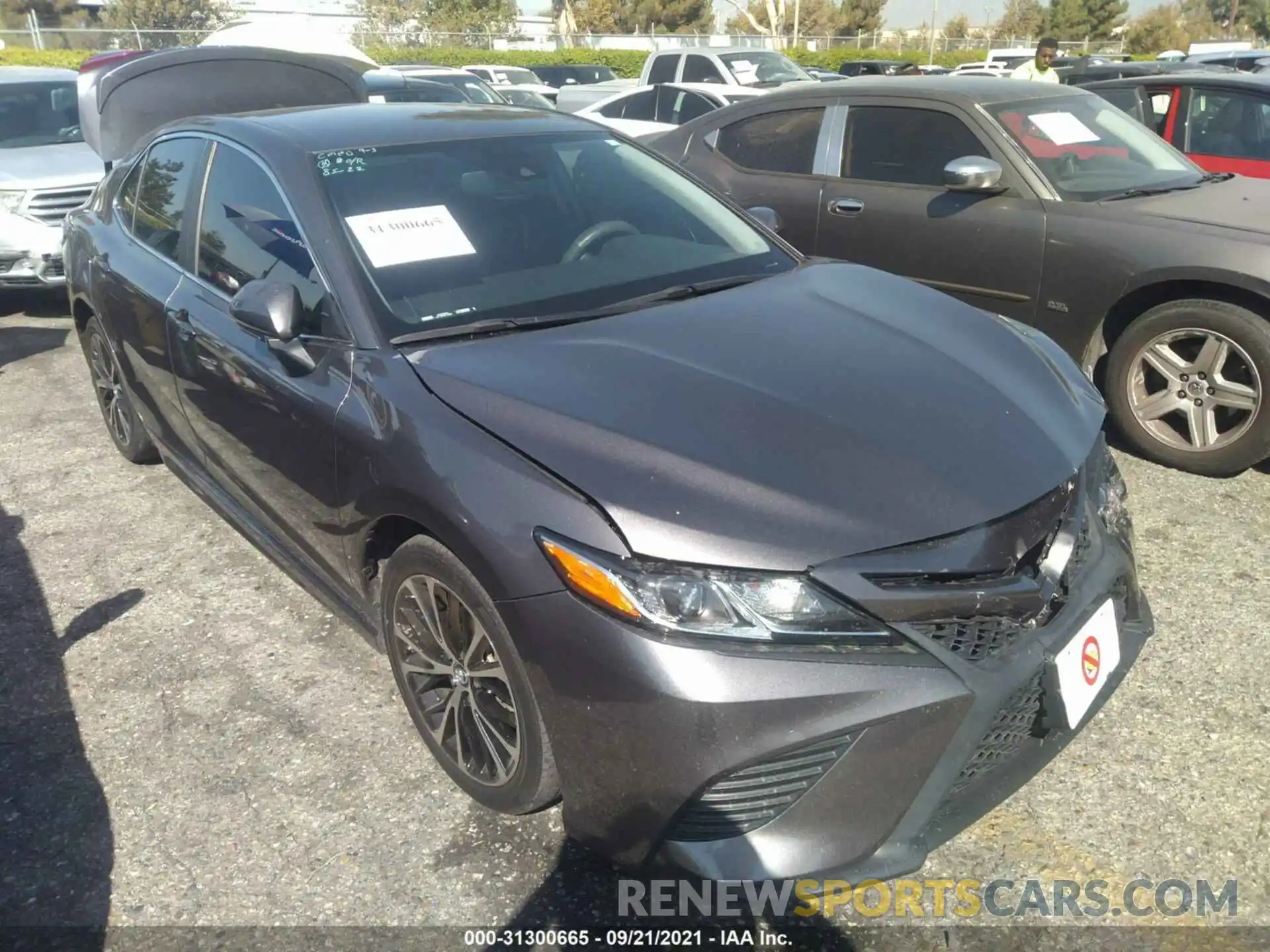 1 Photograph of a damaged car 4T1B11HK9KU697614 TOYOTA CAMRY 2019