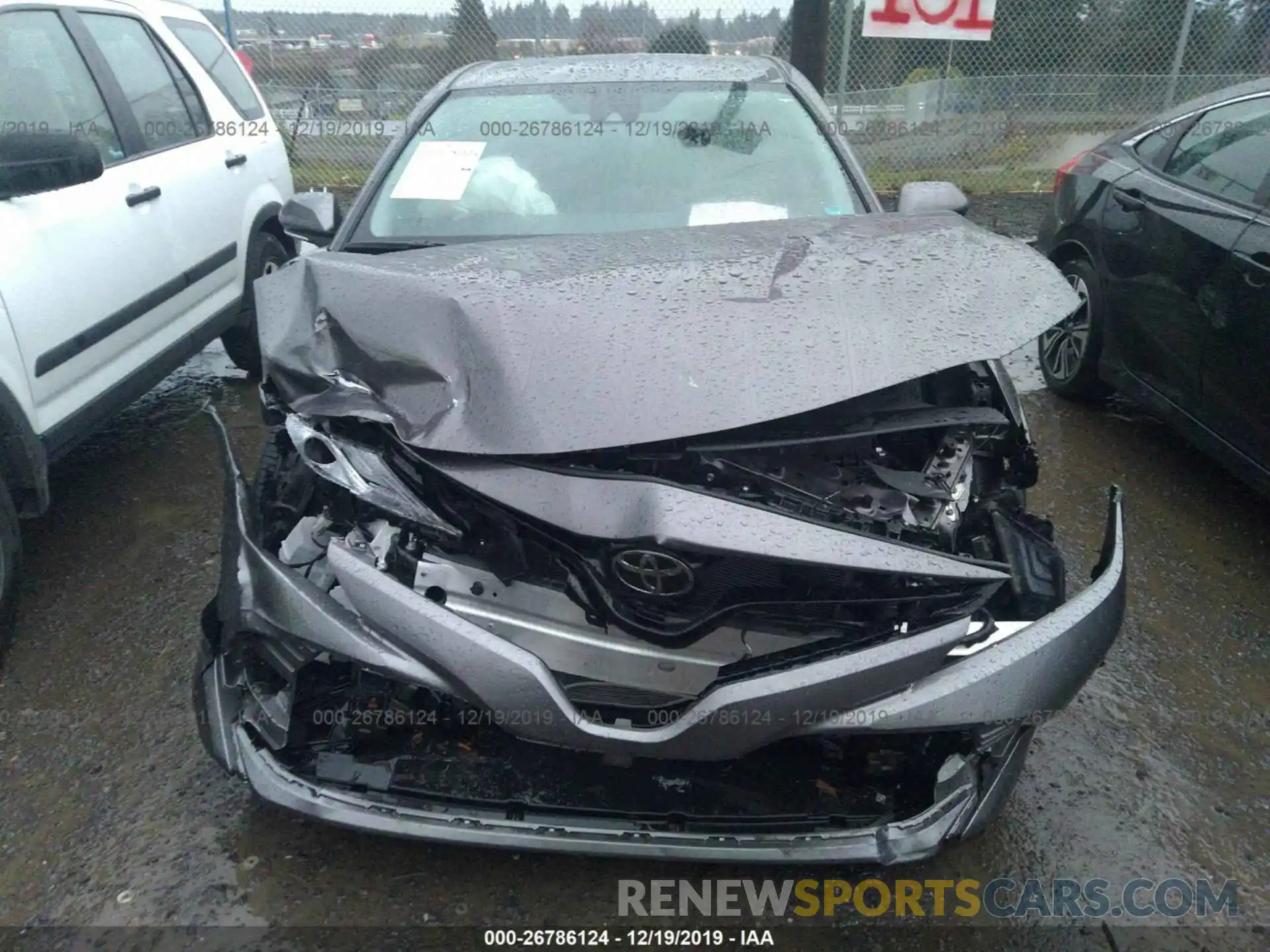 6 Photograph of a damaged car 4T1B11HK9KU698214 TOYOTA CAMRY 2019