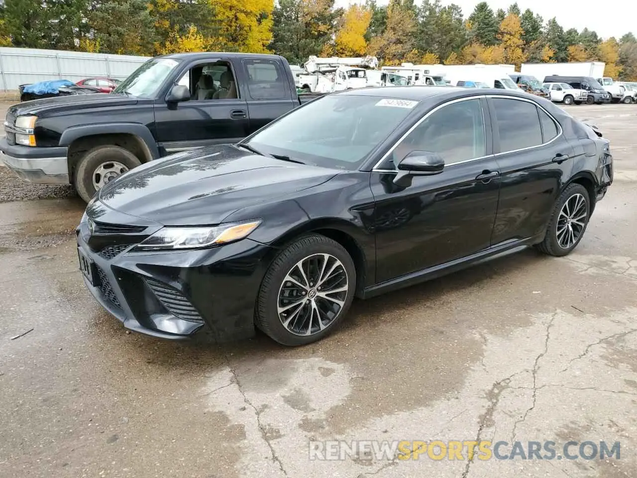 1 Photograph of a damaged car 4T1B11HK9KU698536 TOYOTA CAMRY 2019