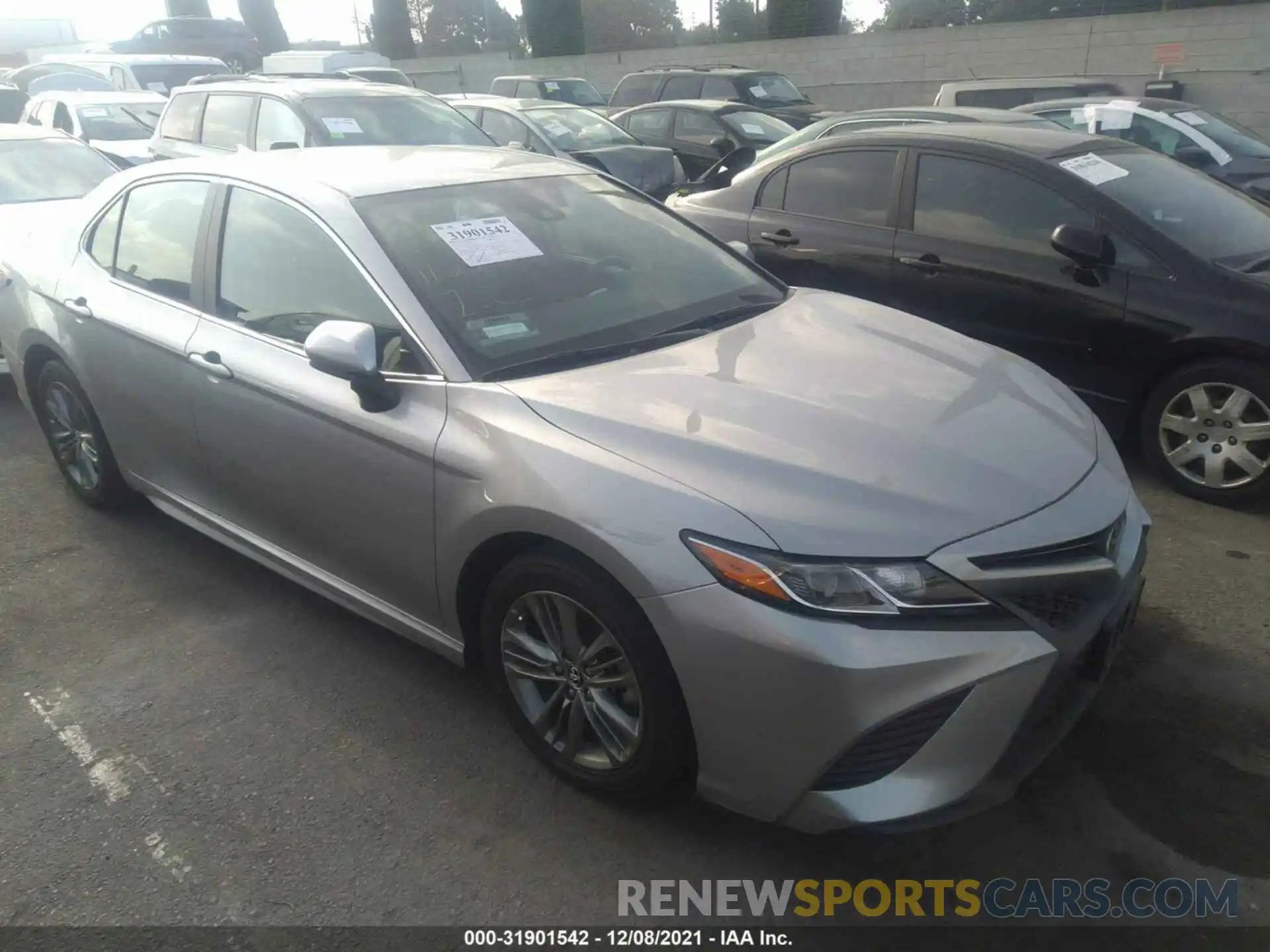 1 Photograph of a damaged car 4T1B11HK9KU699735 TOYOTA CAMRY 2019