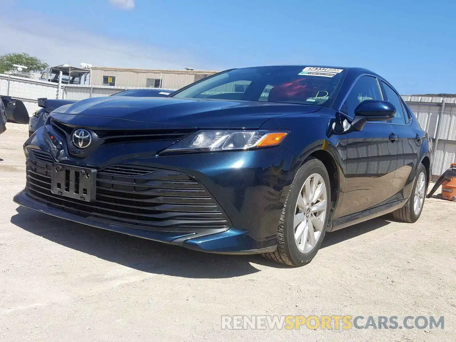 2 Photograph of a damaged car 4T1B11HK9KU701578 TOYOTA CAMRY 2019