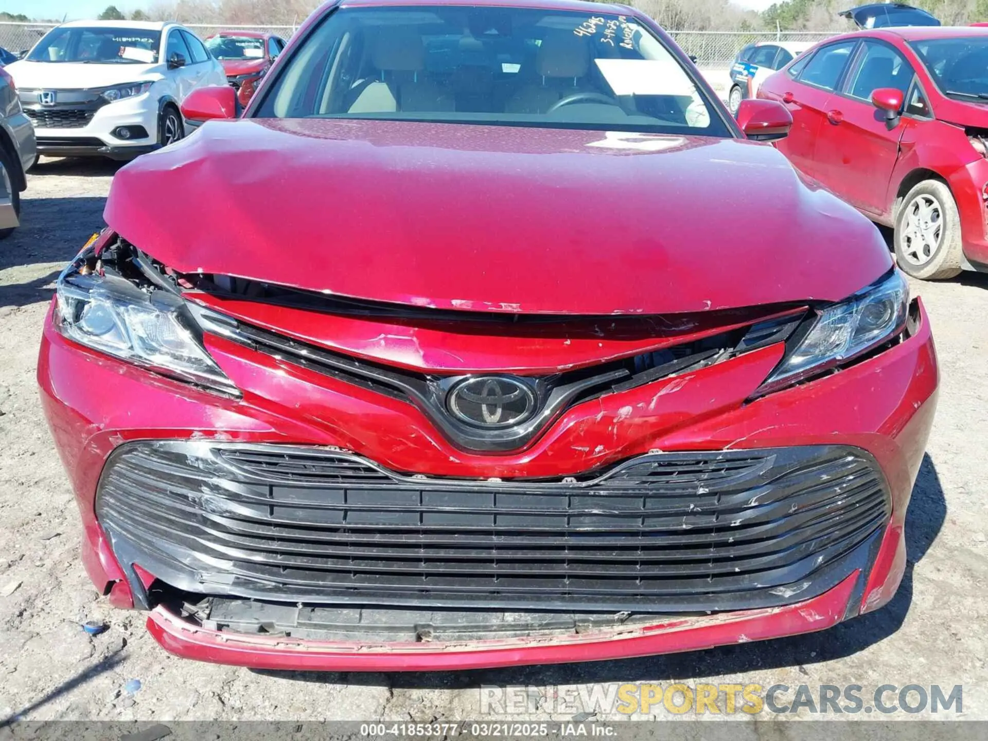 6 Photograph of a damaged car 4T1B11HK9KU708126 TOYOTA CAMRY 2019