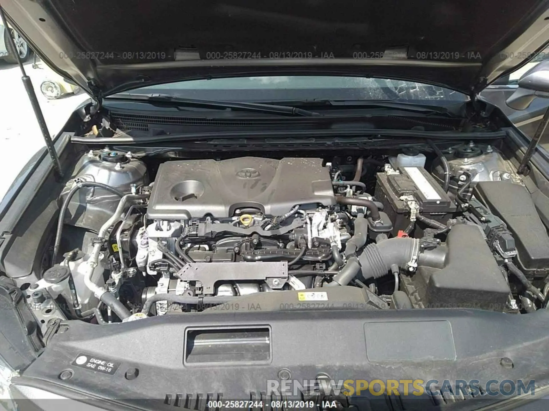 10 Photograph of a damaged car 4T1B11HK9KU709633 TOYOTA CAMRY 2019