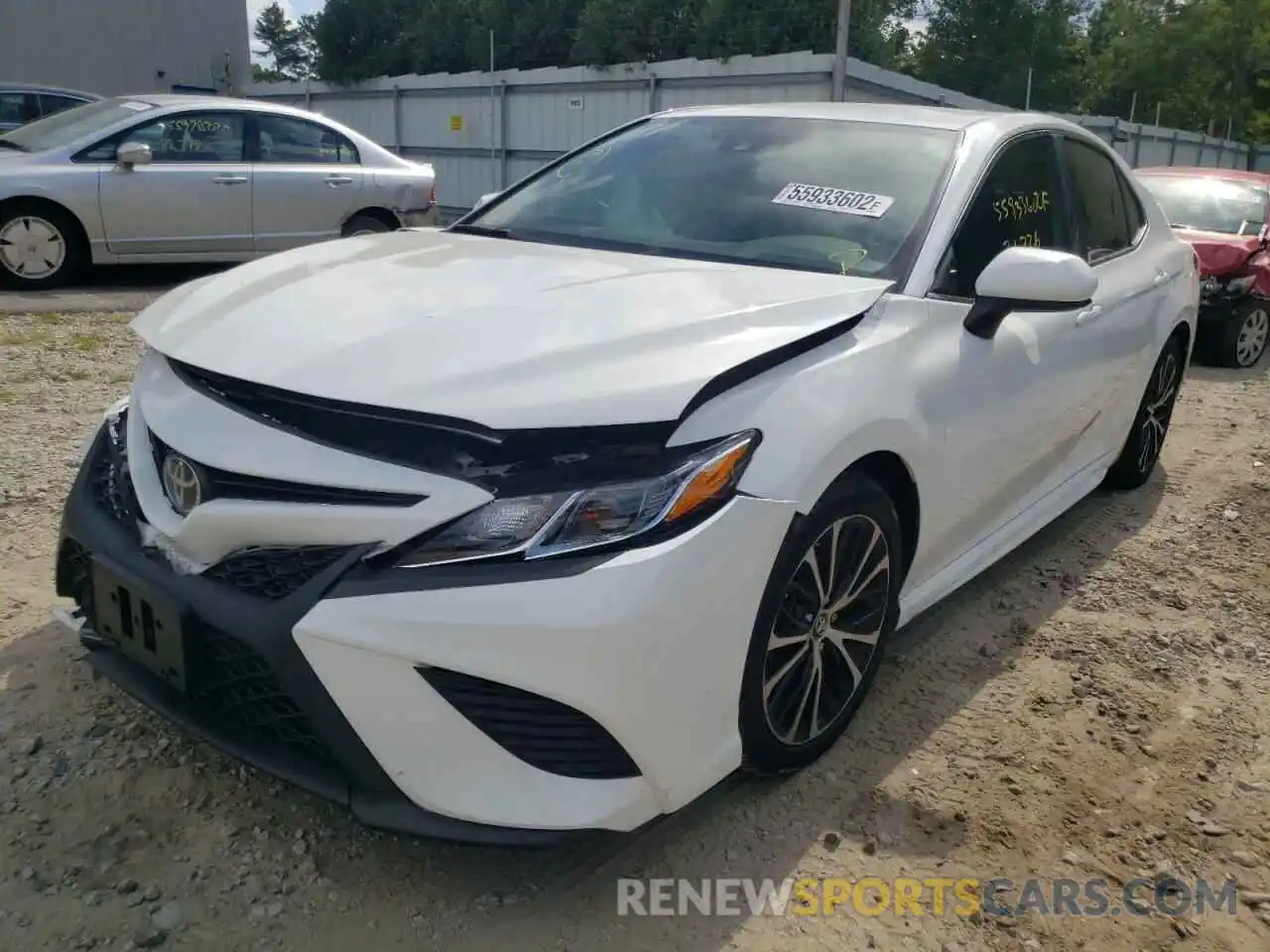 2 Photograph of a damaged car 4T1B11HK9KU711009 TOYOTA CAMRY 2019