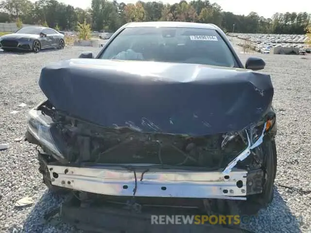 5 Photograph of a damaged car 4T1B11HK9KU711074 TOYOTA CAMRY 2019