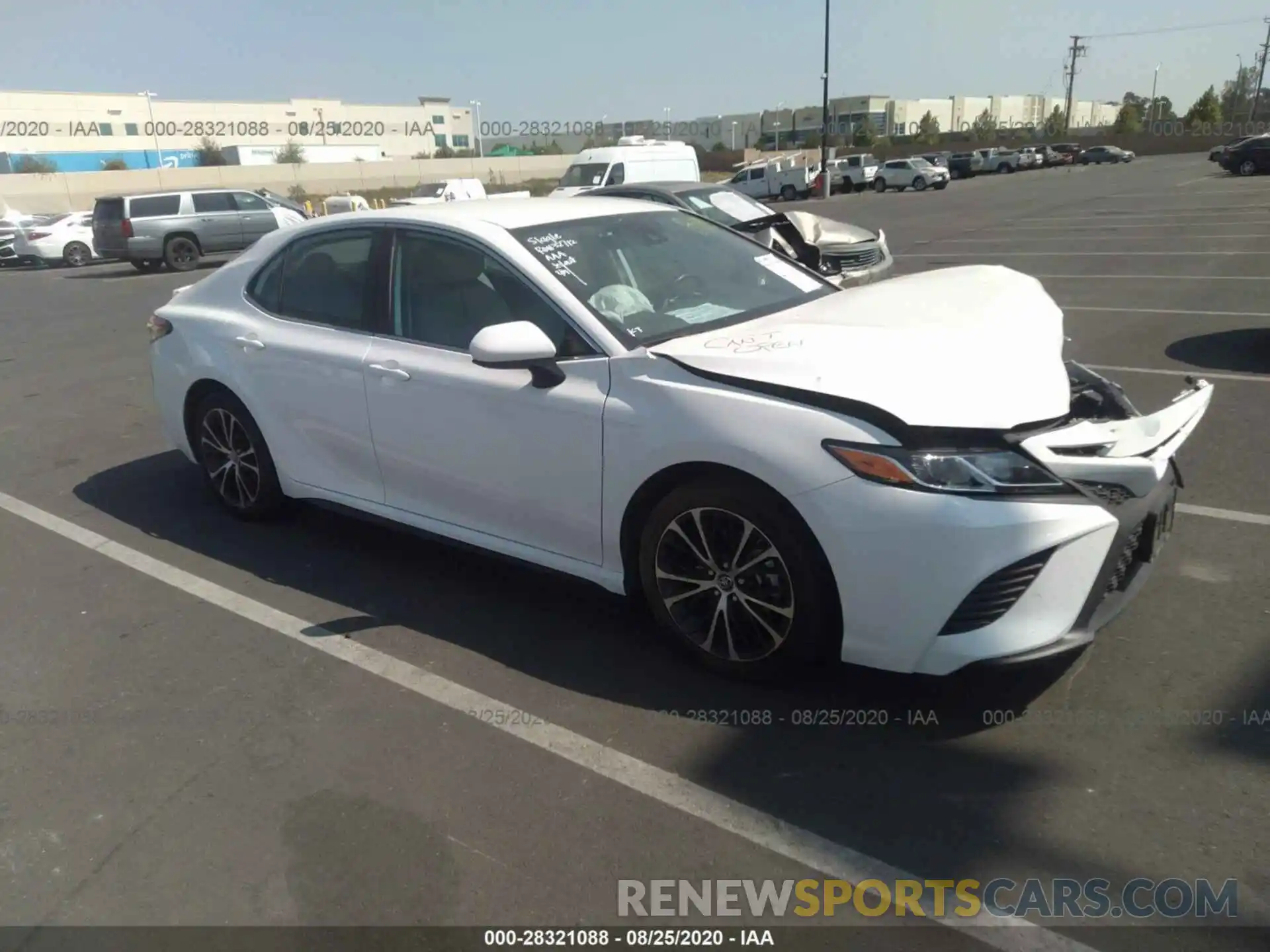 1 Photograph of a damaged car 4T1B11HK9KU714590 TOYOTA CAMRY 2019