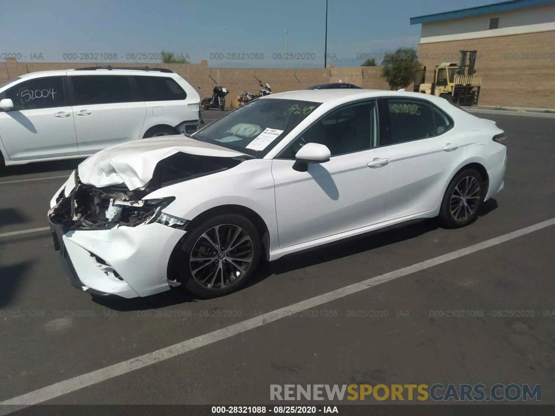 2 Photograph of a damaged car 4T1B11HK9KU714590 TOYOTA CAMRY 2019