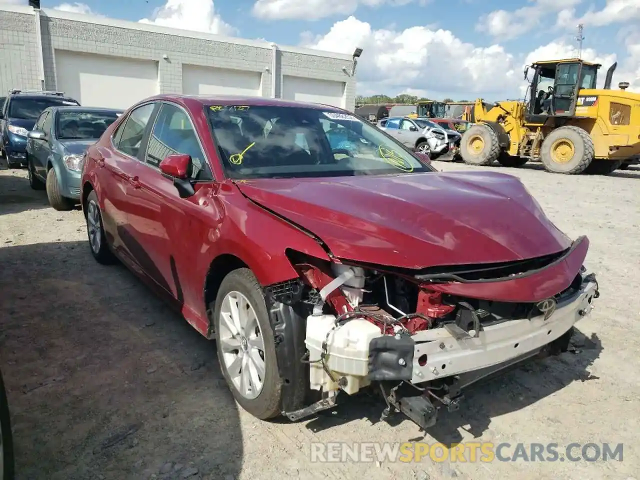 1 Photograph of a damaged car 4T1B11HK9KU715299 TOYOTA CAMRY 2019