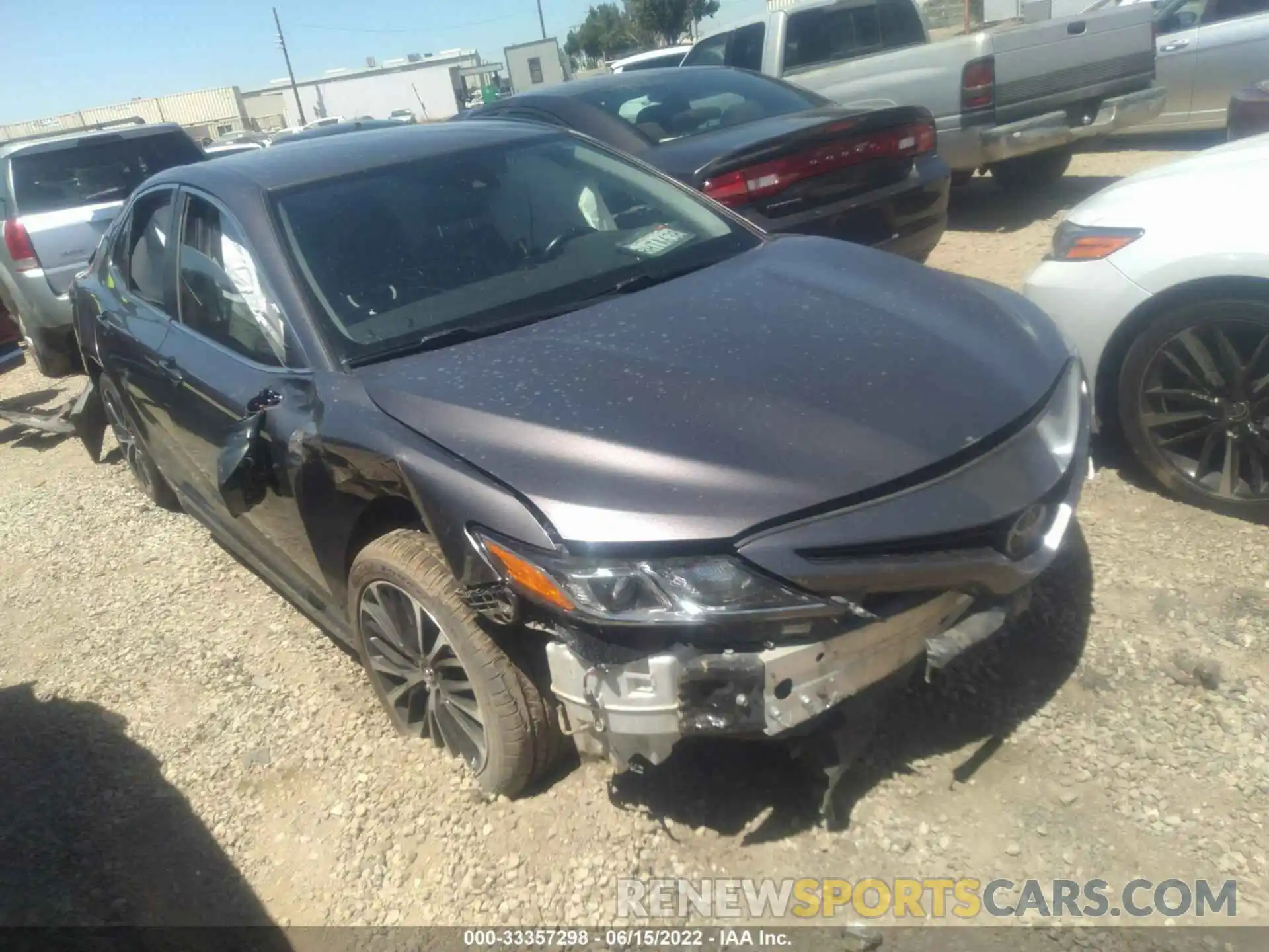 1 Photograph of a damaged car 4T1B11HK9KU717067 TOYOTA CAMRY 2019