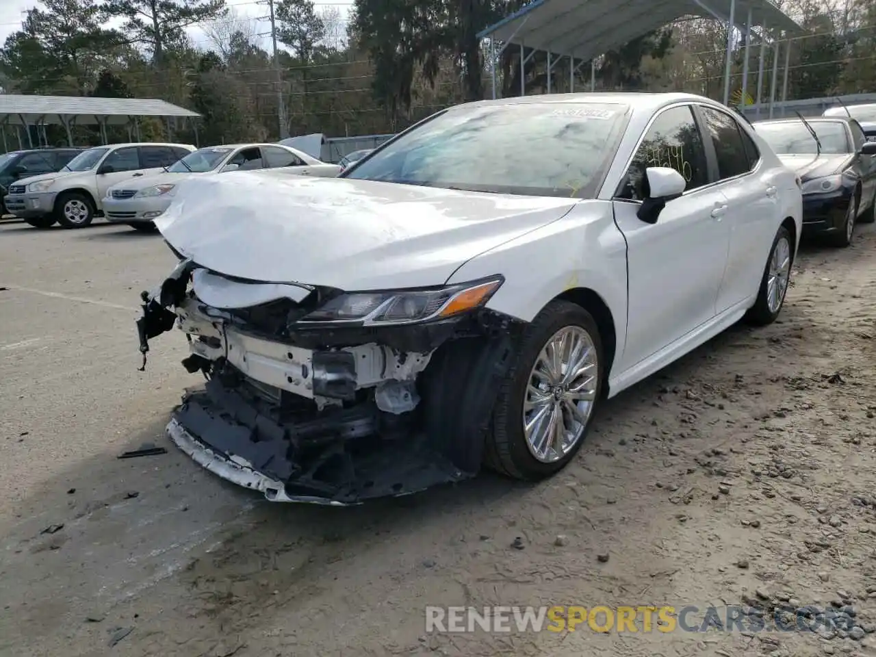 2 Photograph of a damaged car 4T1B11HK9KU717506 TOYOTA CAMRY 2019