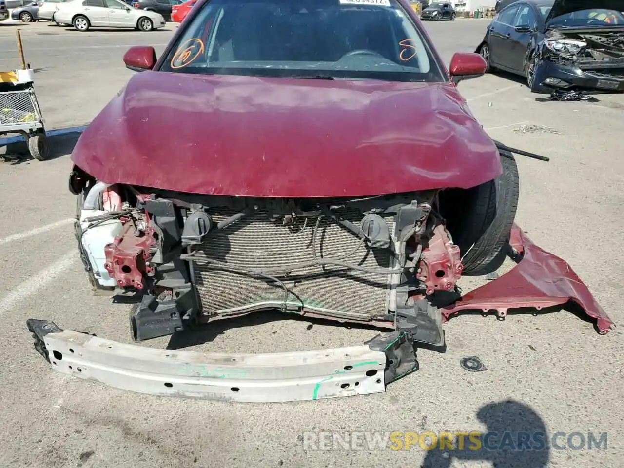 9 Photograph of a damaged car 4T1B11HK9KU718445 TOYOTA CAMRY 2019