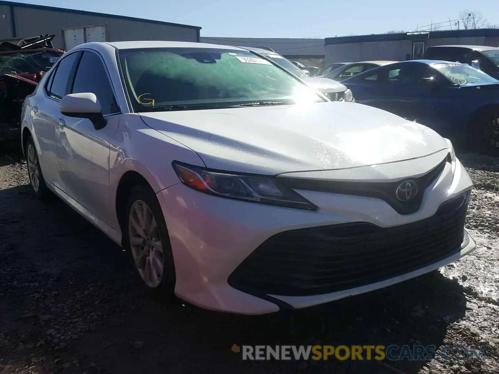 1 Photograph of a damaged car 4T1B11HK9KU719482 TOYOTA CAMRY 2019