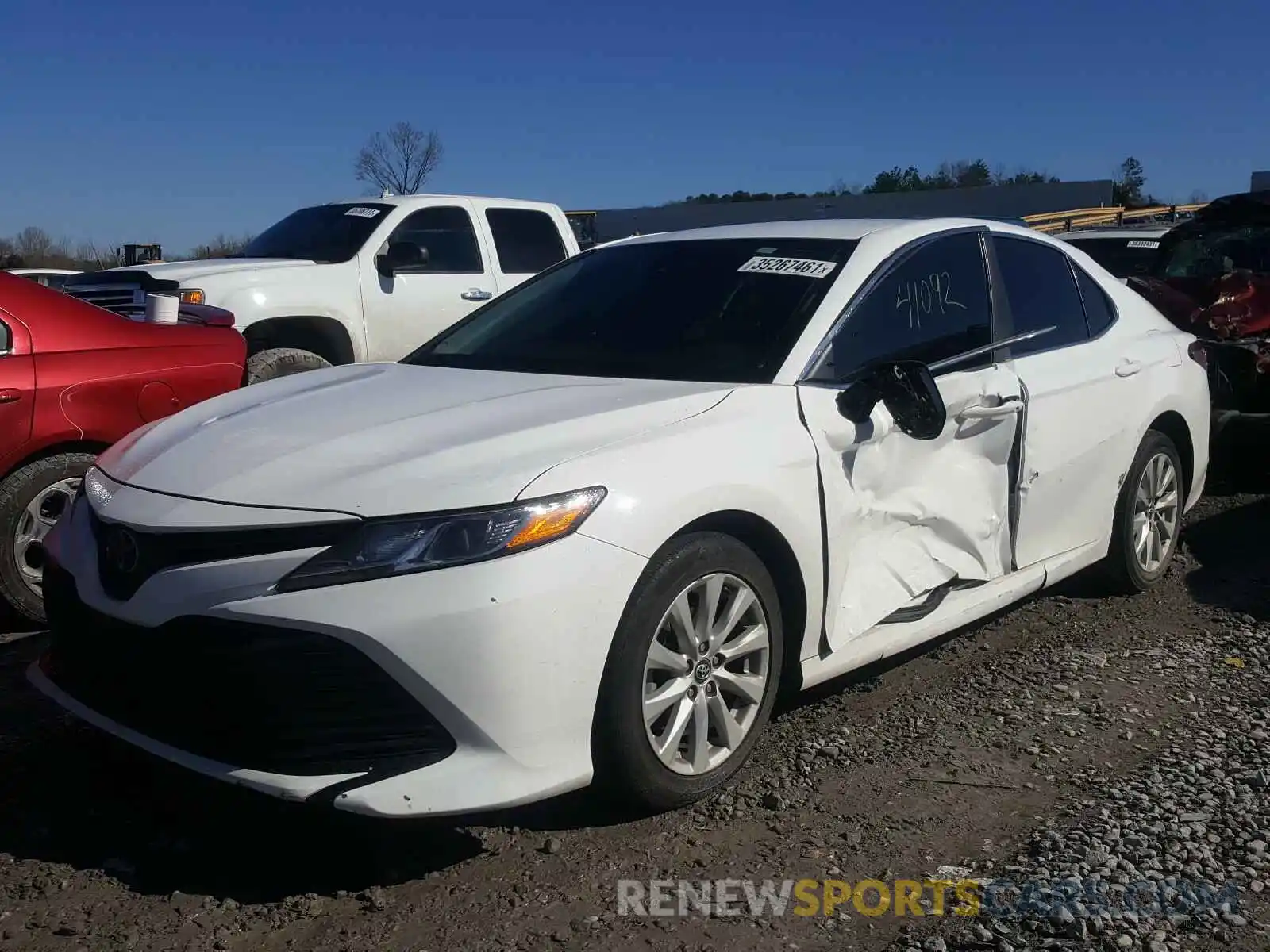 2 Photograph of a damaged car 4T1B11HK9KU719482 TOYOTA CAMRY 2019