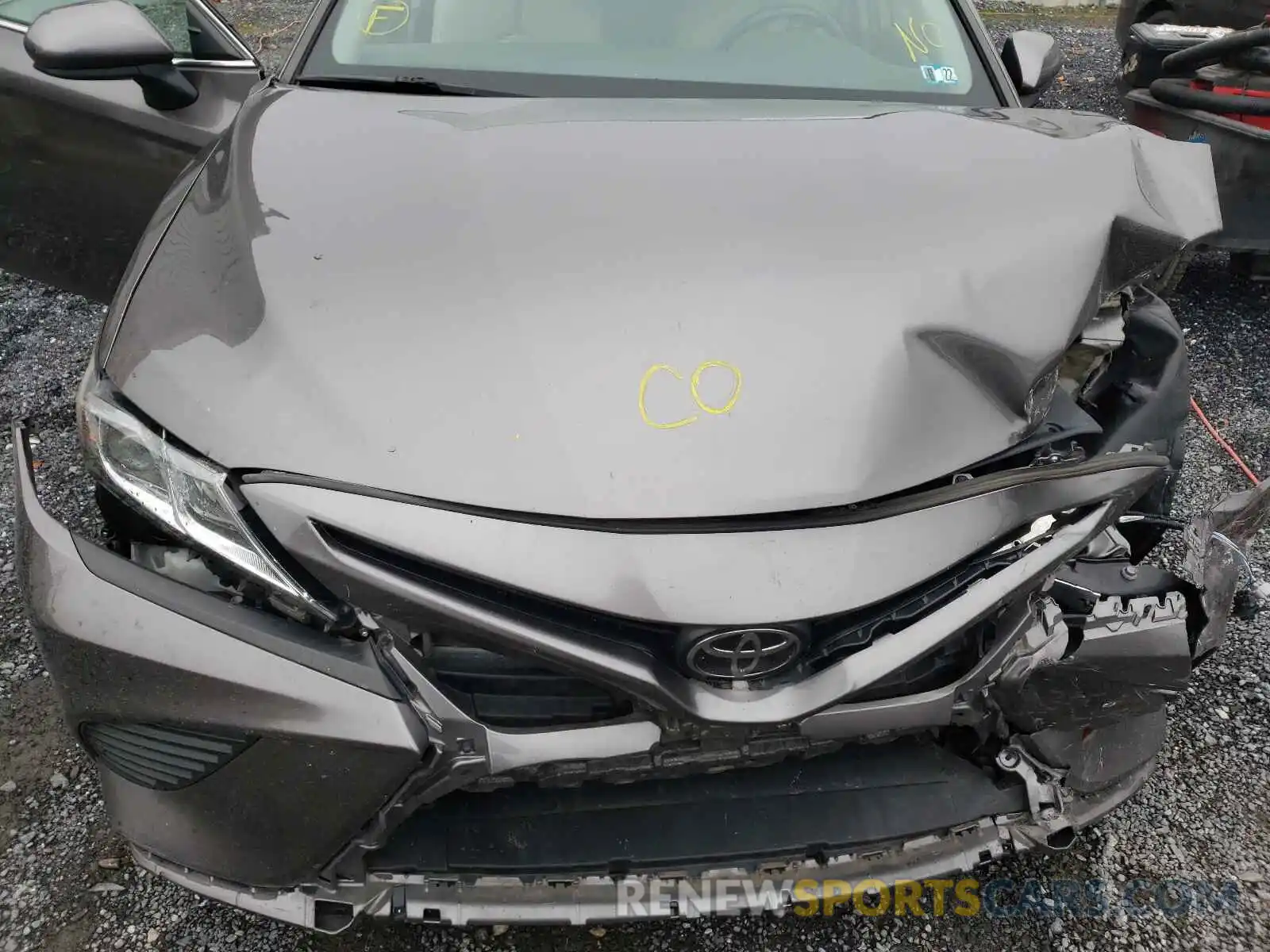 7 Photograph of a damaged car 4T1B11HK9KU721412 TOYOTA CAMRY 2019