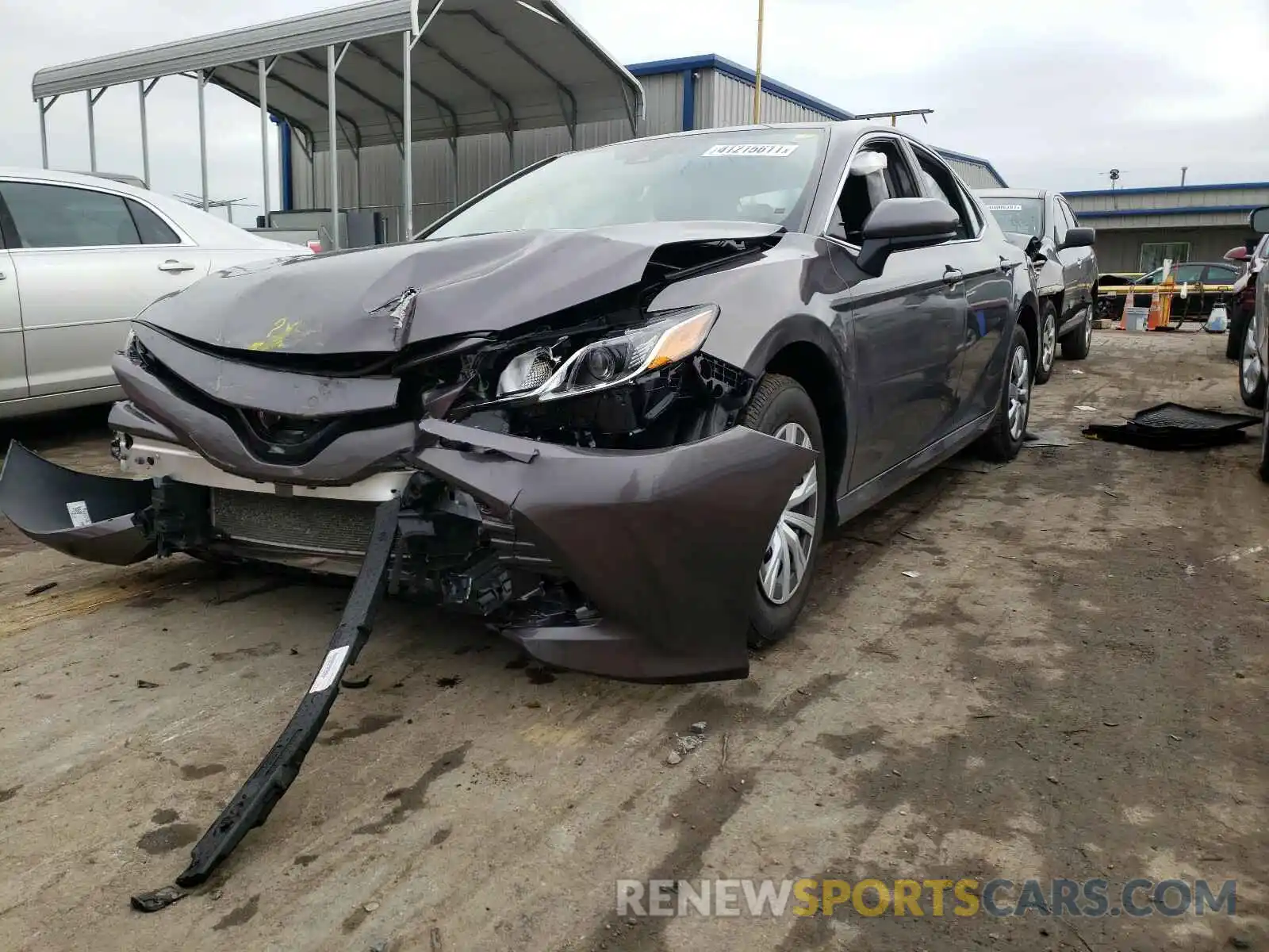 2 Photograph of a damaged car 4T1B11HK9KU723029 TOYOTA CAMRY 2019