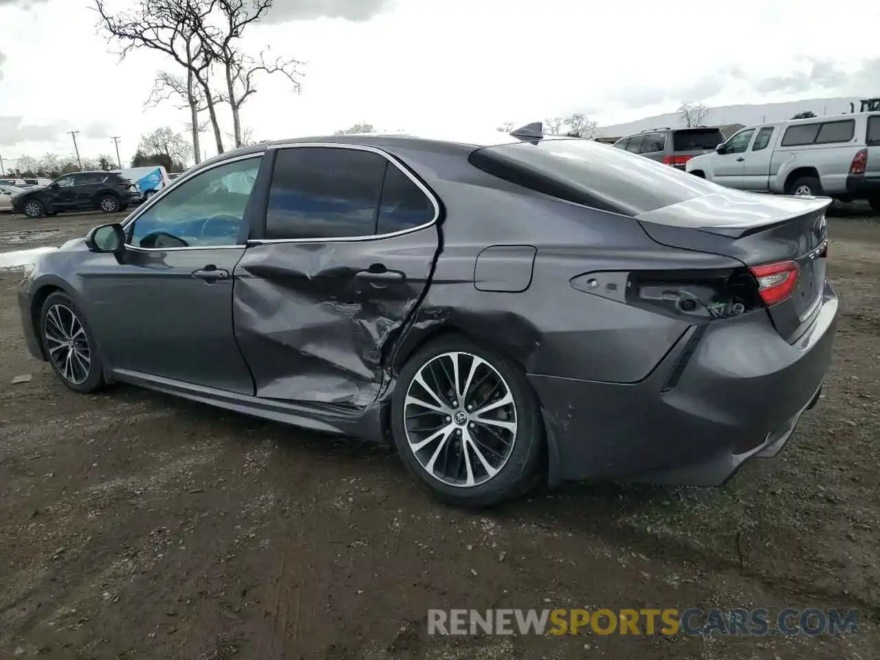 2 Photograph of a damaged car 4T1B11HK9KU723483 TOYOTA CAMRY 2019