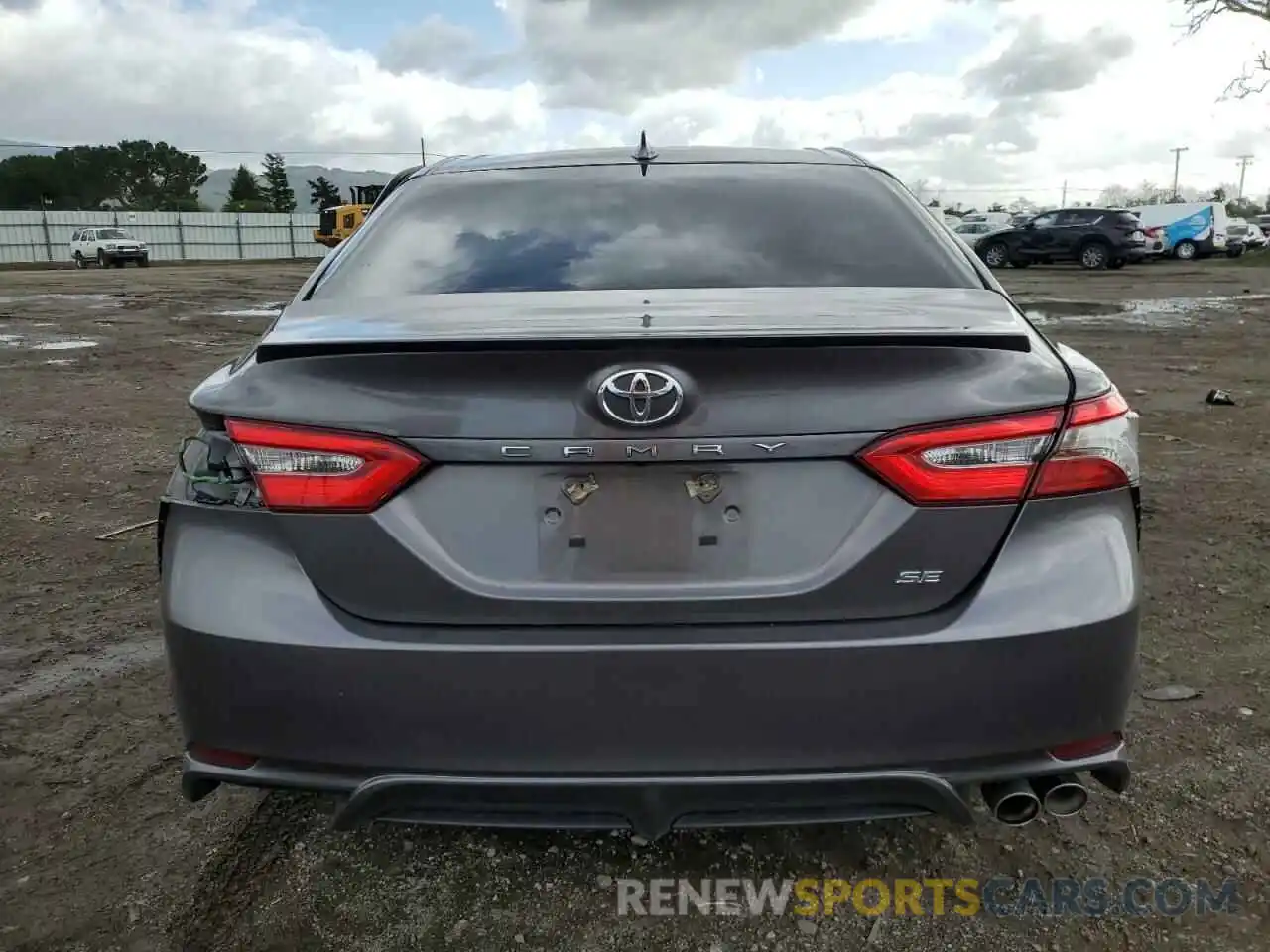 6 Photograph of a damaged car 4T1B11HK9KU723483 TOYOTA CAMRY 2019