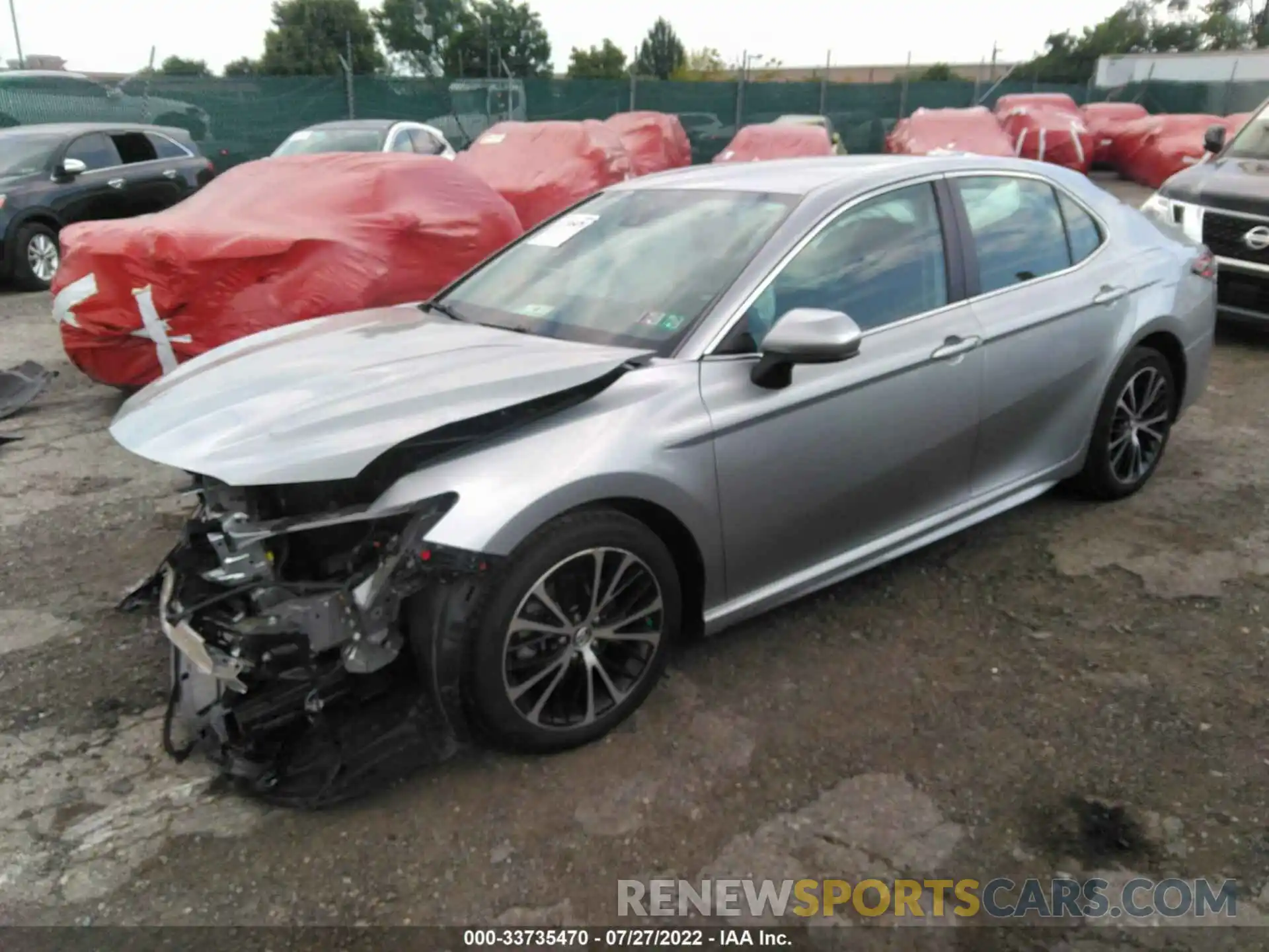 2 Photograph of a damaged car 4T1B11HK9KU725279 TOYOTA CAMRY 2019