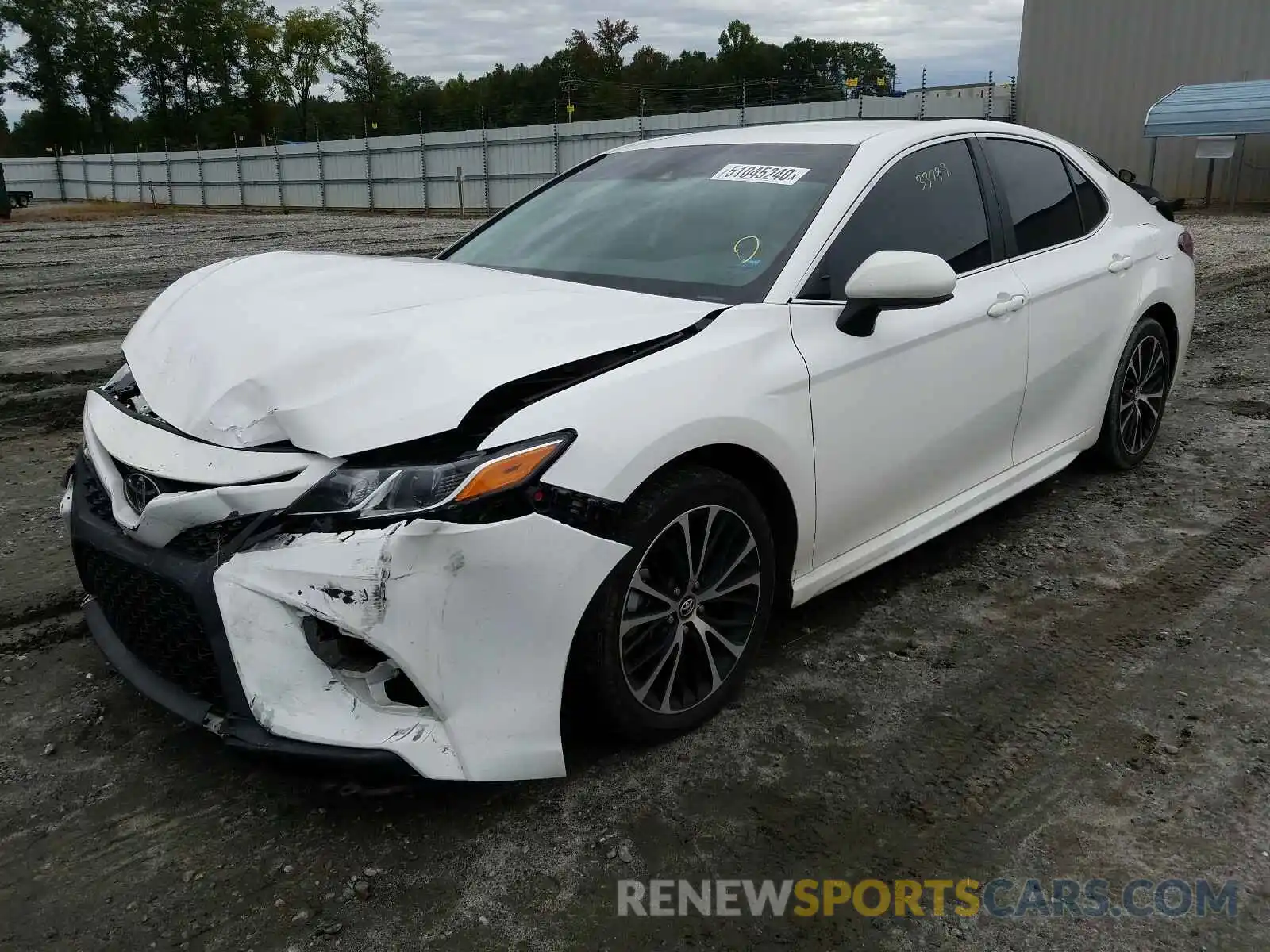 2 Photograph of a damaged car 4T1B11HK9KU725993 TOYOTA CAMRY 2019