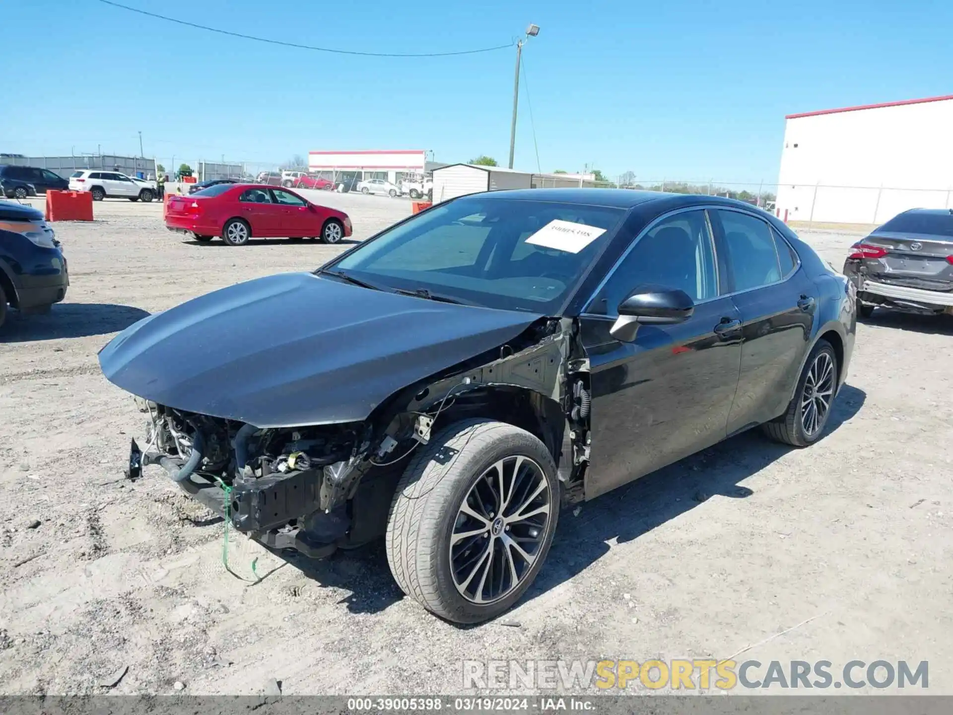 2 Photograph of a damaged car 4T1B11HK9KU730756 TOYOTA CAMRY 2019