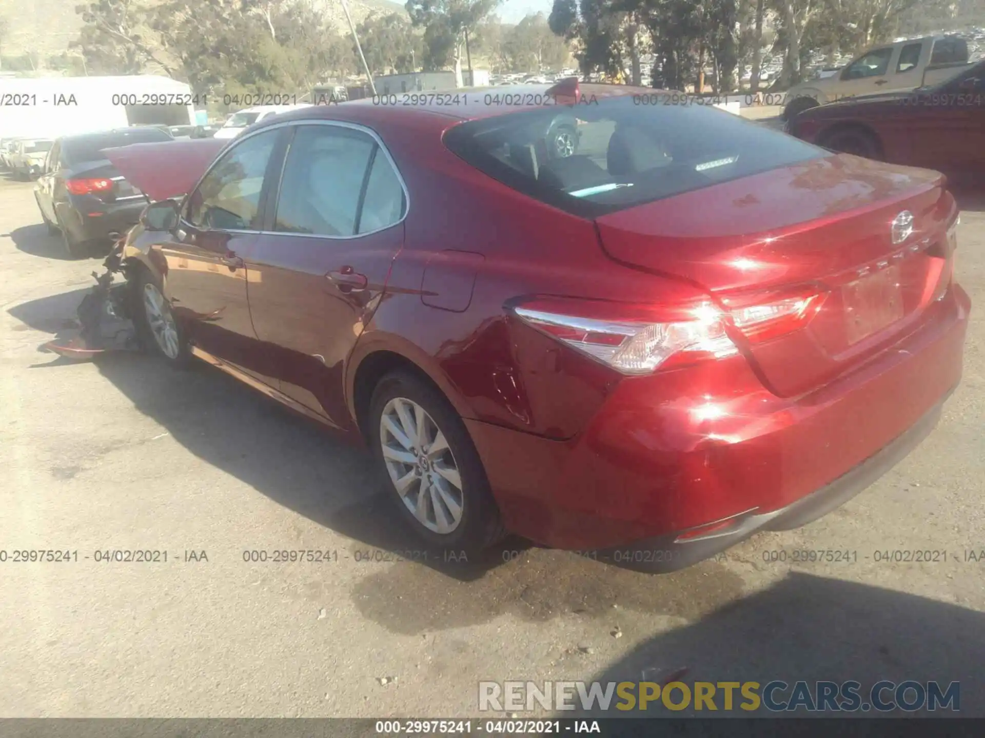 3 Photograph of a damaged car 4T1B11HK9KU732460 TOYOTA CAMRY 2019