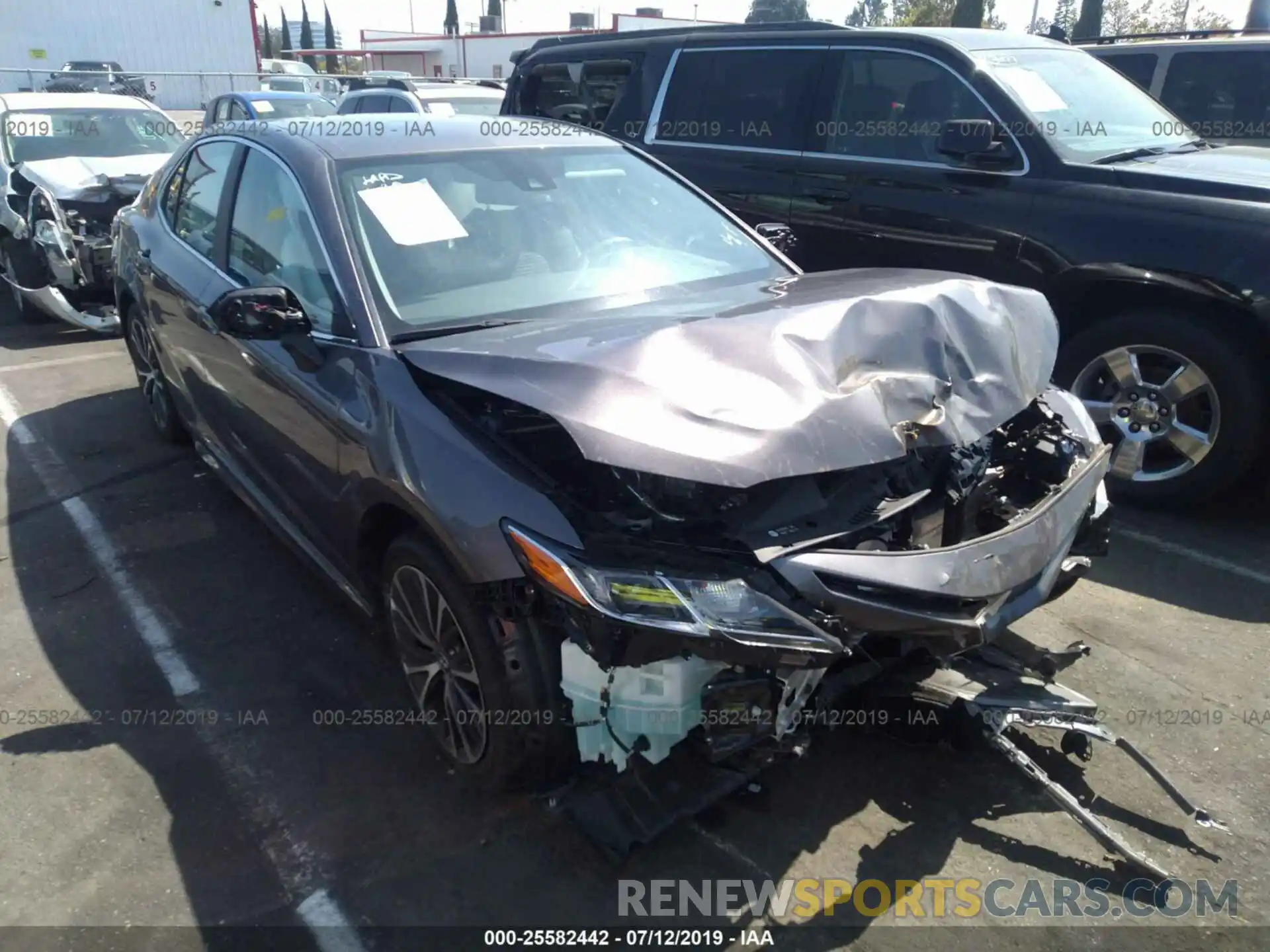 1 Photograph of a damaged car 4T1B11HK9KU734435 TOYOTA CAMRY 2019