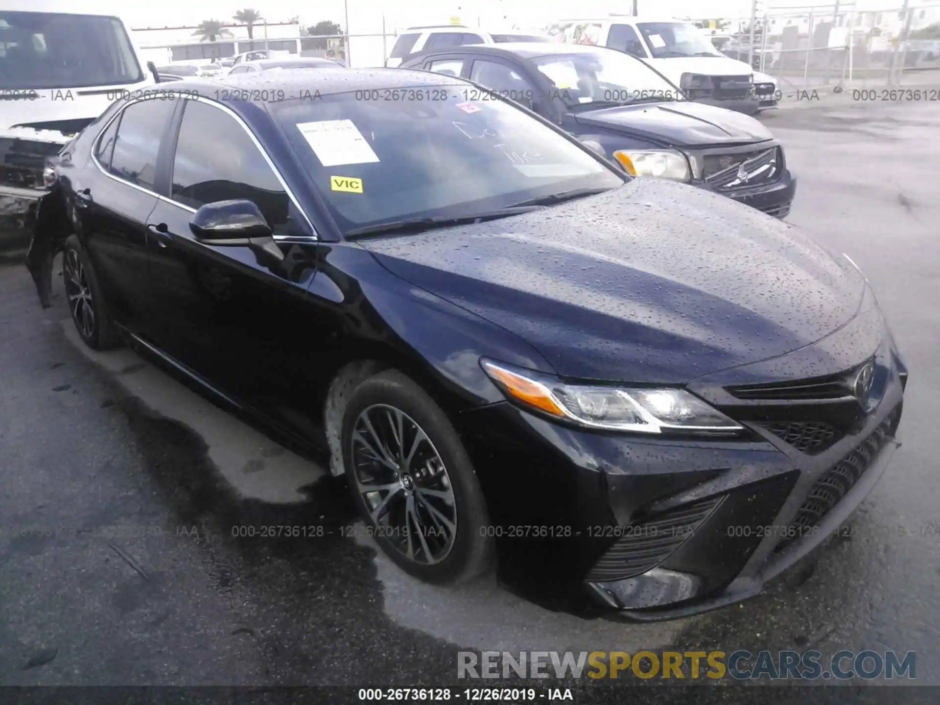 1 Photograph of a damaged car 4T1B11HK9KU736508 TOYOTA CAMRY 2019