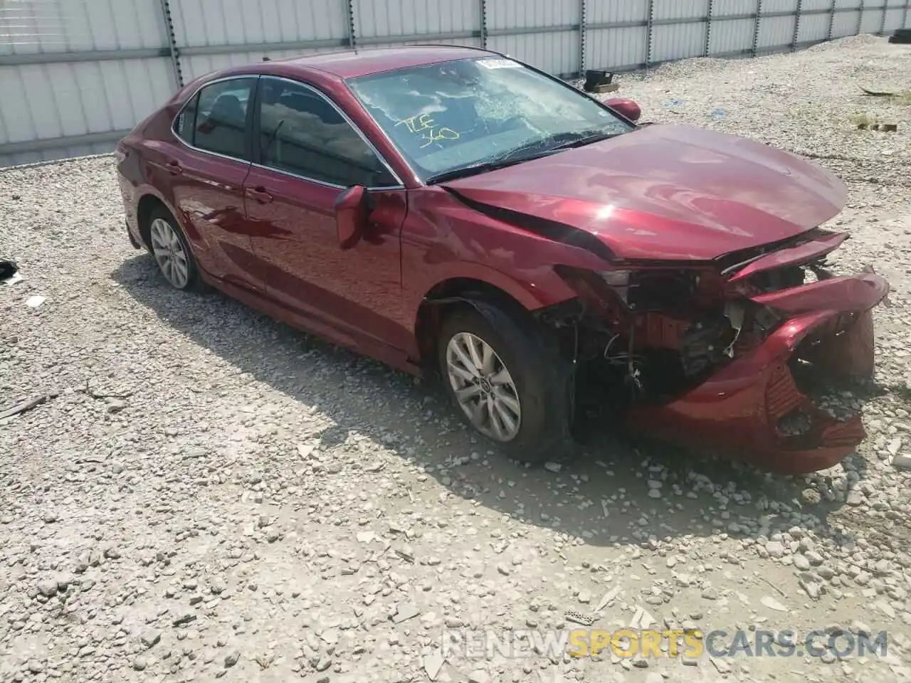 1 Photograph of a damaged car 4T1B11HK9KU737769 TOYOTA CAMRY 2019