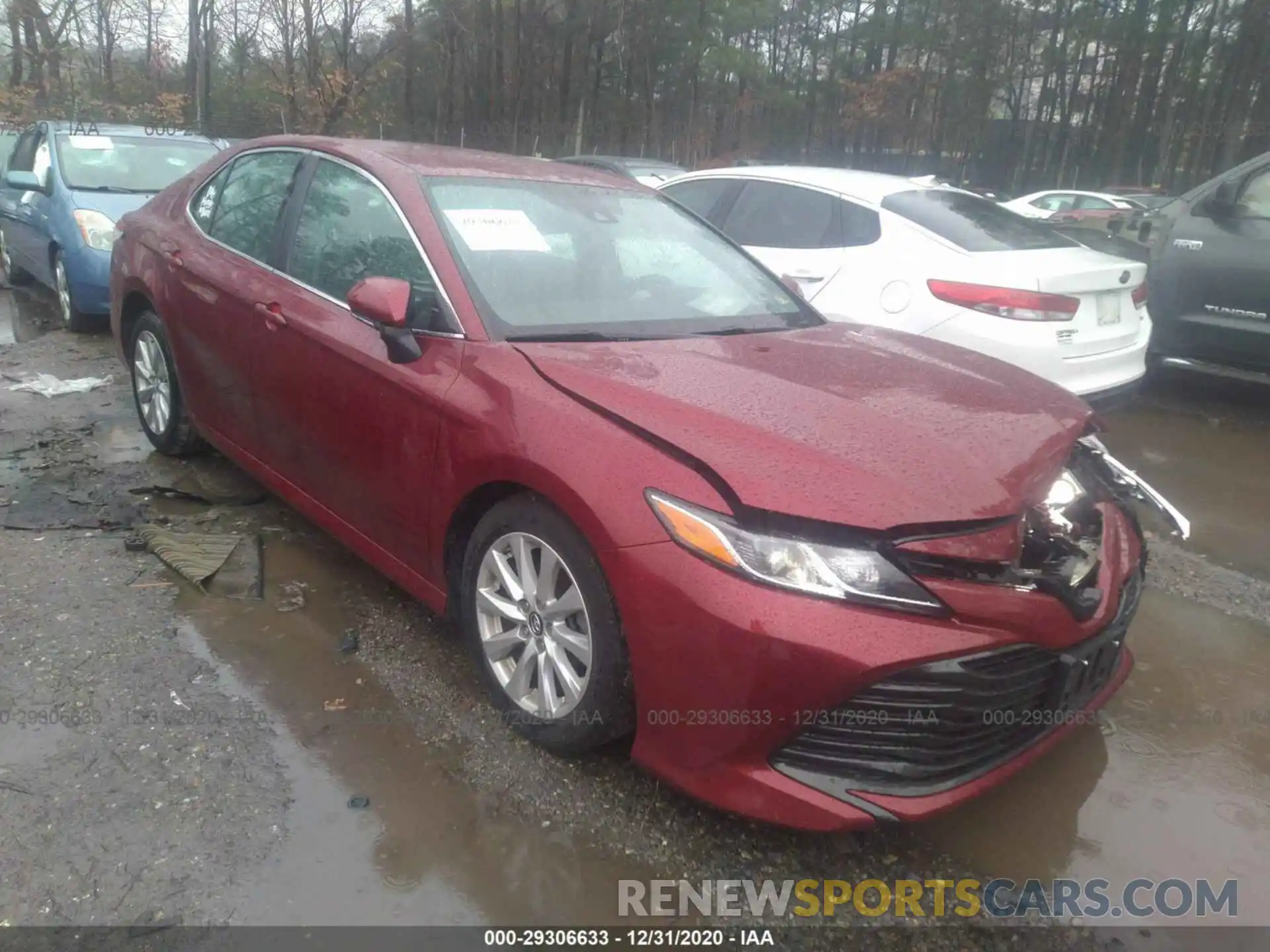 1 Photograph of a damaged car 4T1B11HK9KU738968 TOYOTA CAMRY 2019